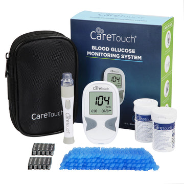 Care Touch Blood Glucose Meter Kit - Diabetes Testing Kit with Glucometer Care Touch buy supplements canada