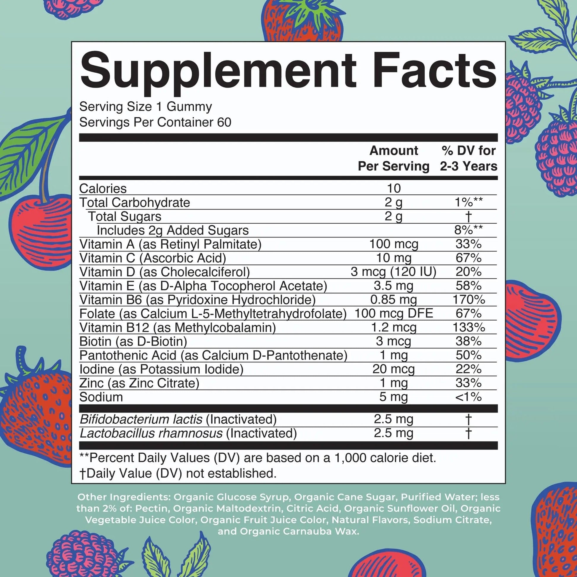 MaryRuth Organics Toddler Multivitamin Gummies + Postbiotics | USDA Organic | Vitamins for Kids Ages 2+ | Immune Support | Vitamin C | MaryRuth Organics buy supplements canada