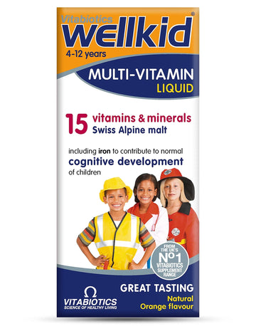 Wellkid by Vitabiotics Multi-Vitamin Liquid 150ml Wellkid buy supplements canada