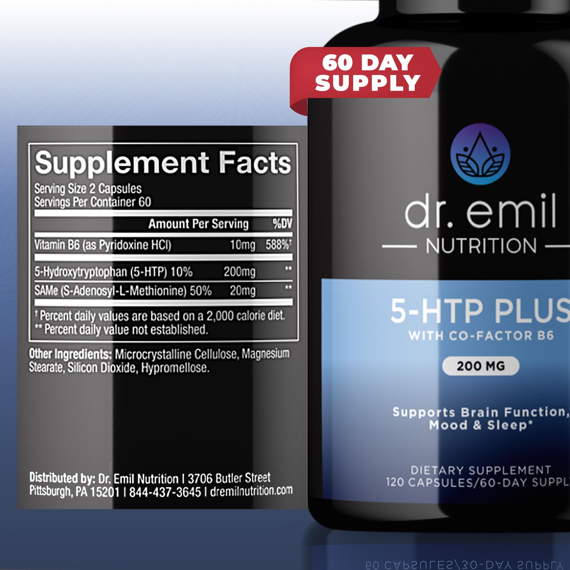 DR EMIL NUTRITION 200 MG 5-HTP Plus with SAM-e for Mood, Stress, and Sleep DR EMIL NUTRITION buy supplements canada