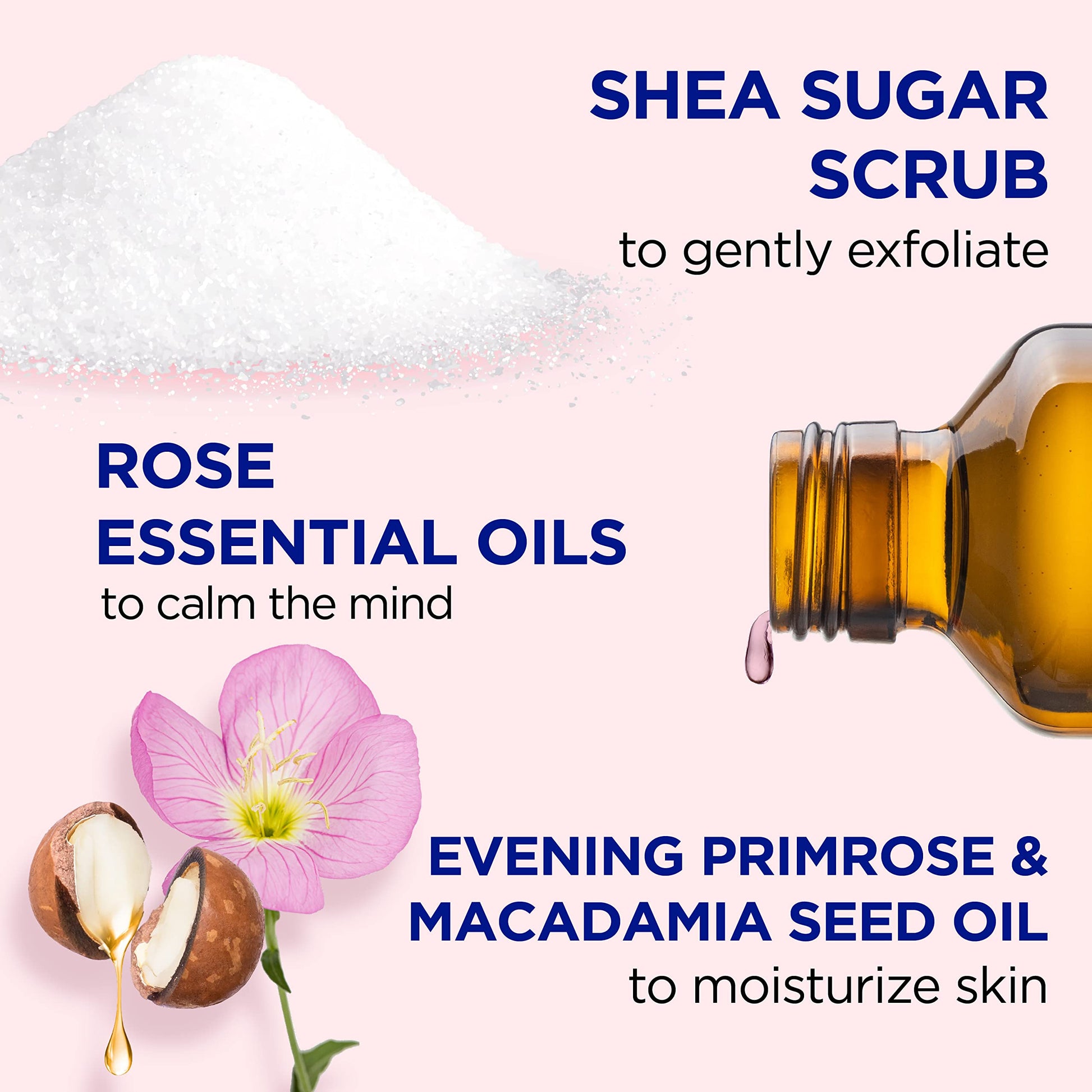Dr Teal's Shea Sugar Body Scrub, Rose with Essential Oil, 19 oz (Pack of 3) Packaging May Dr Teal's buy supplements canada
