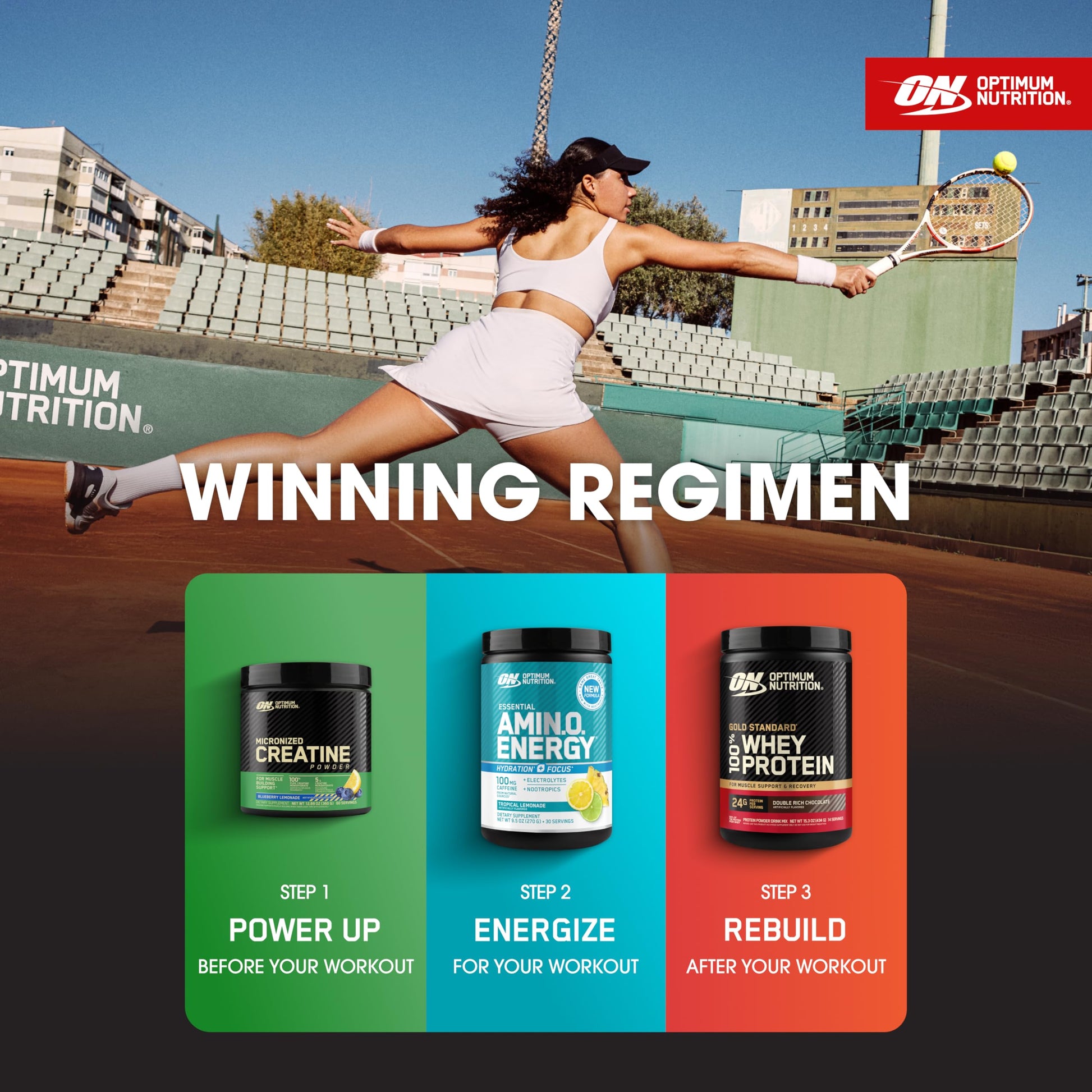 Optimum Nutrition Amino Energy Powder Plus Focus, with BCAA, Electrolytes, and Caffeine, Tropical Lemonade, 30 Servings (Packaging May Vary) Optimum Nutrition buy supplements canada