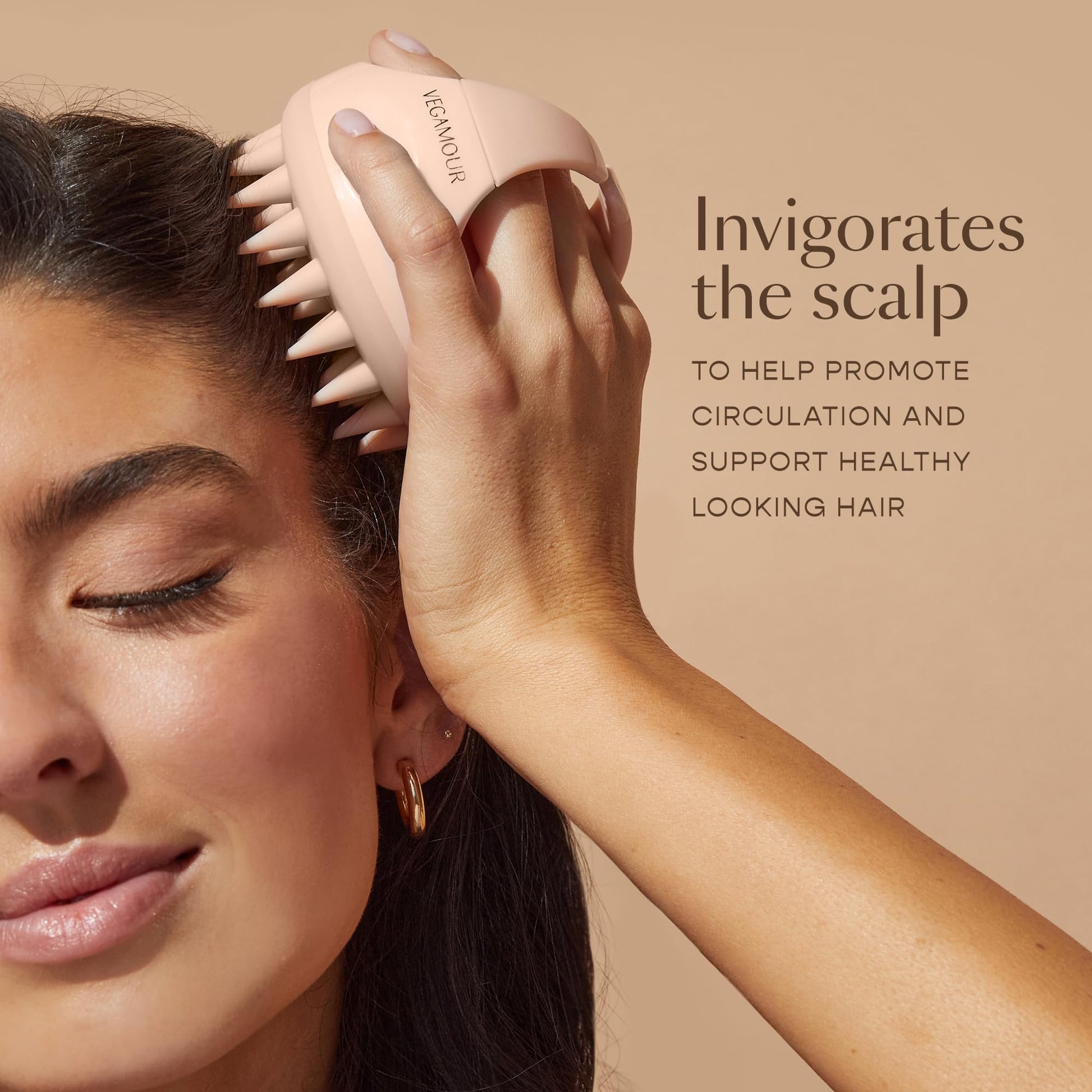 VEGAMOUR GRO Revitalizing Scalp Massager - for All Hair Types and Textures - 1 Count VEGAMOUR buy supplements canada