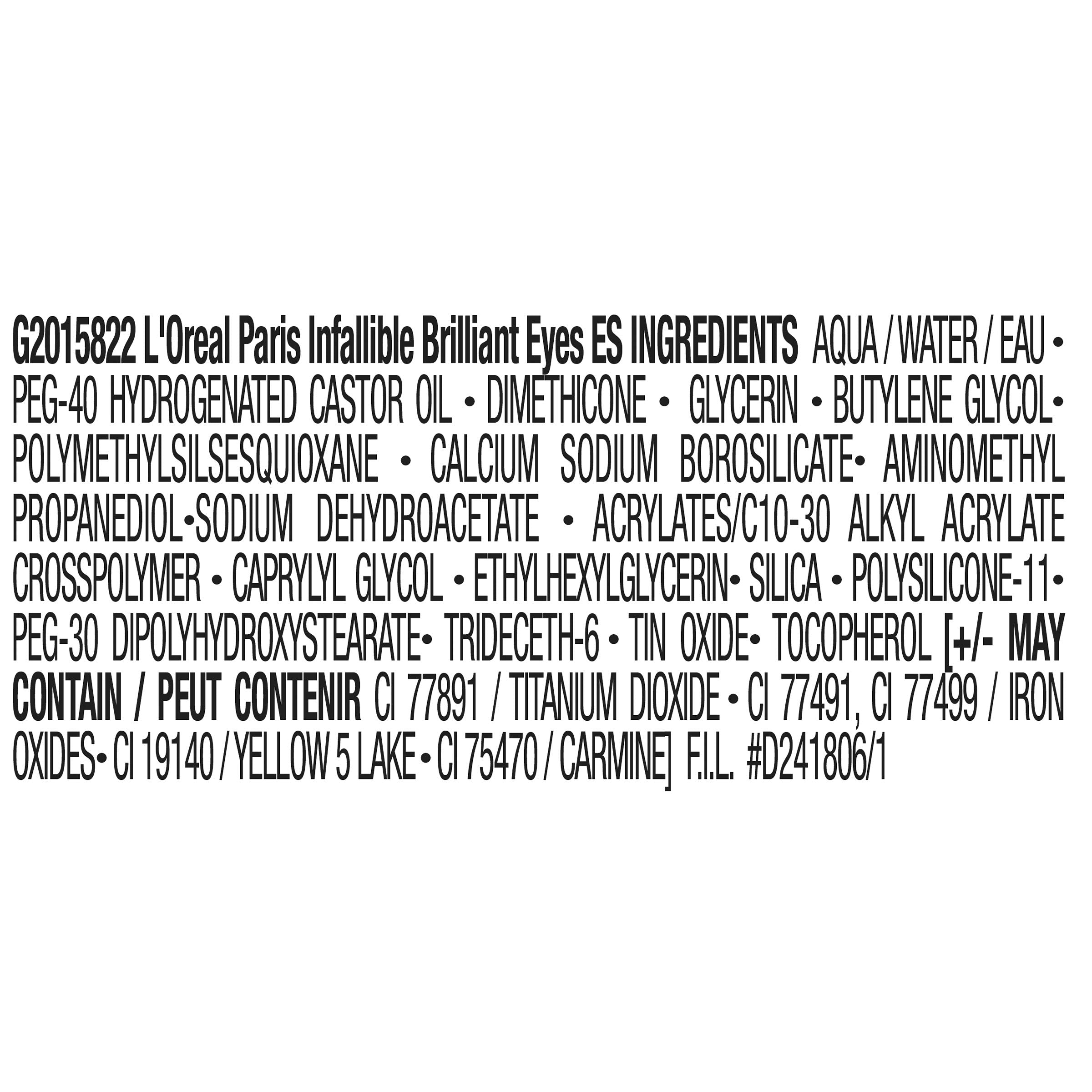 L'Oreal Paris Brilliant Eyes Shimmer Liquid Eye Shadow, Longwearing Lasting Shimmer, Crease Resistant, Flake-Proof, Precision Applicator, Quick Dry, Non-Greasy, Amethyst Quartz, 0.1 oz. L'Oreal Paris buy supplements canada