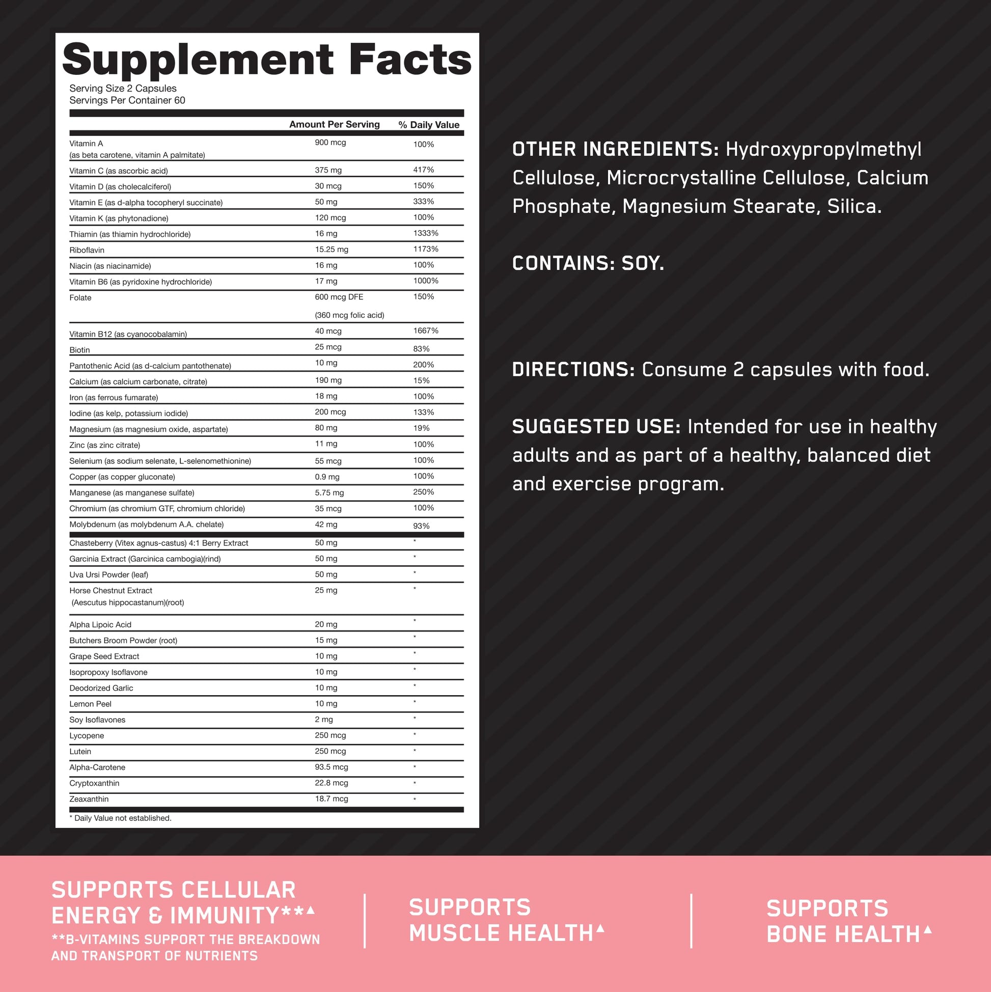 Optimum Nutrition Opti-Women, Vitamin C, Zinc and Vitamin D for Immune Support Optimum Nutrition buy supplements canada