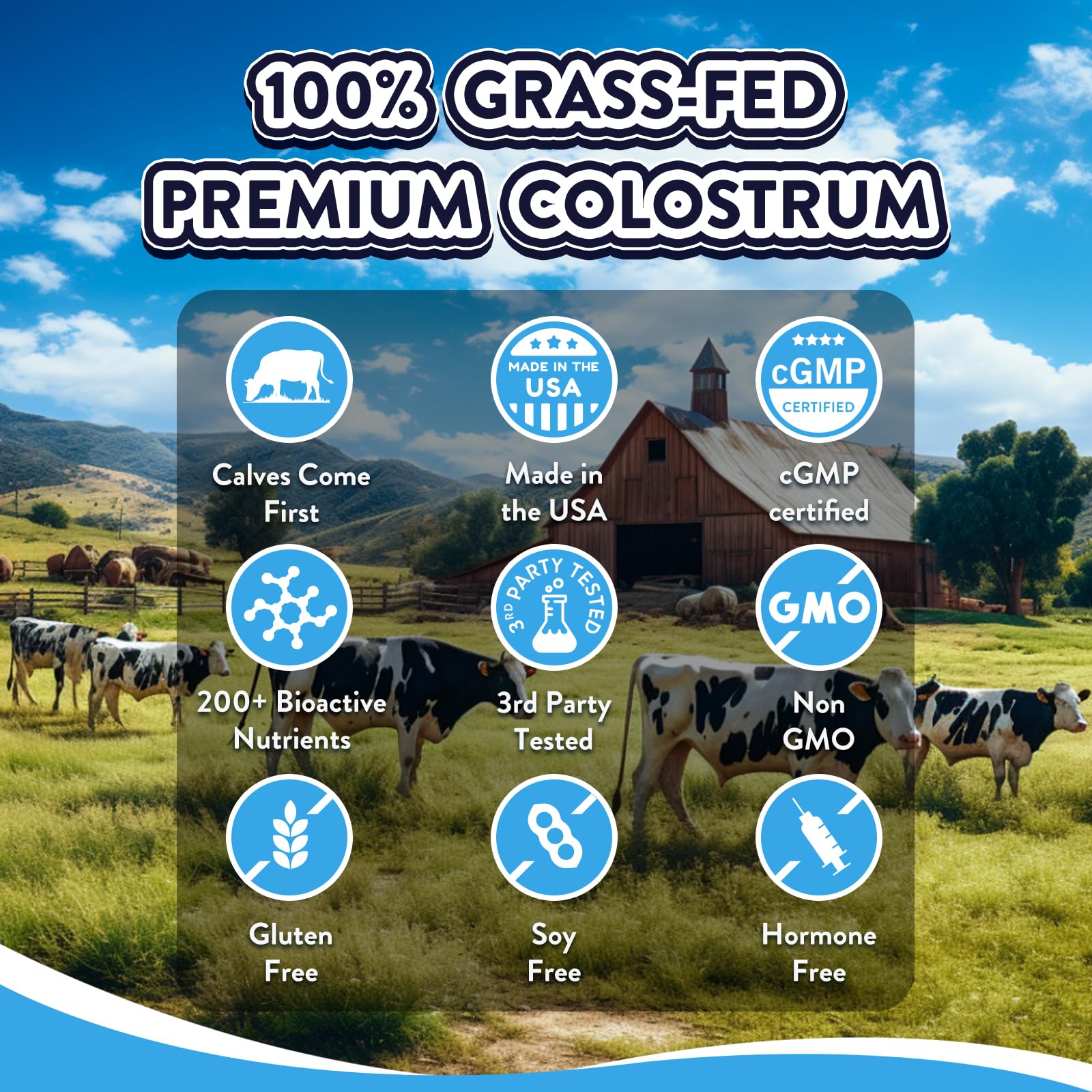 Equip Foods Core Colostrum - 100% Grass Fed Colostrum Powder 3,000mg, 40% IgG Equip buy supplements canada