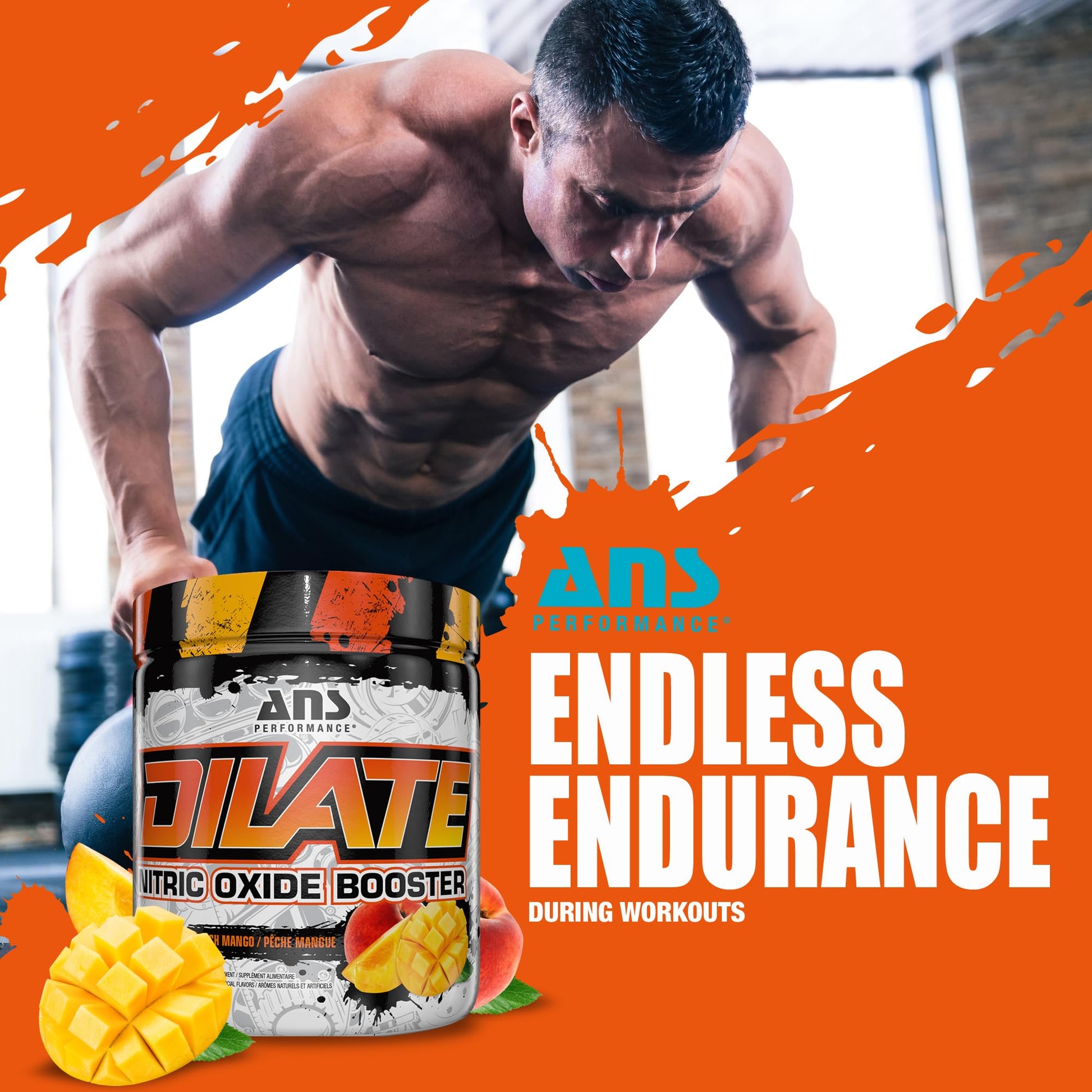 ANS Performance Dilate Pump PreWorkout Powder - Dietary Supplement - Maximizes ANS Performance buy supplements canada