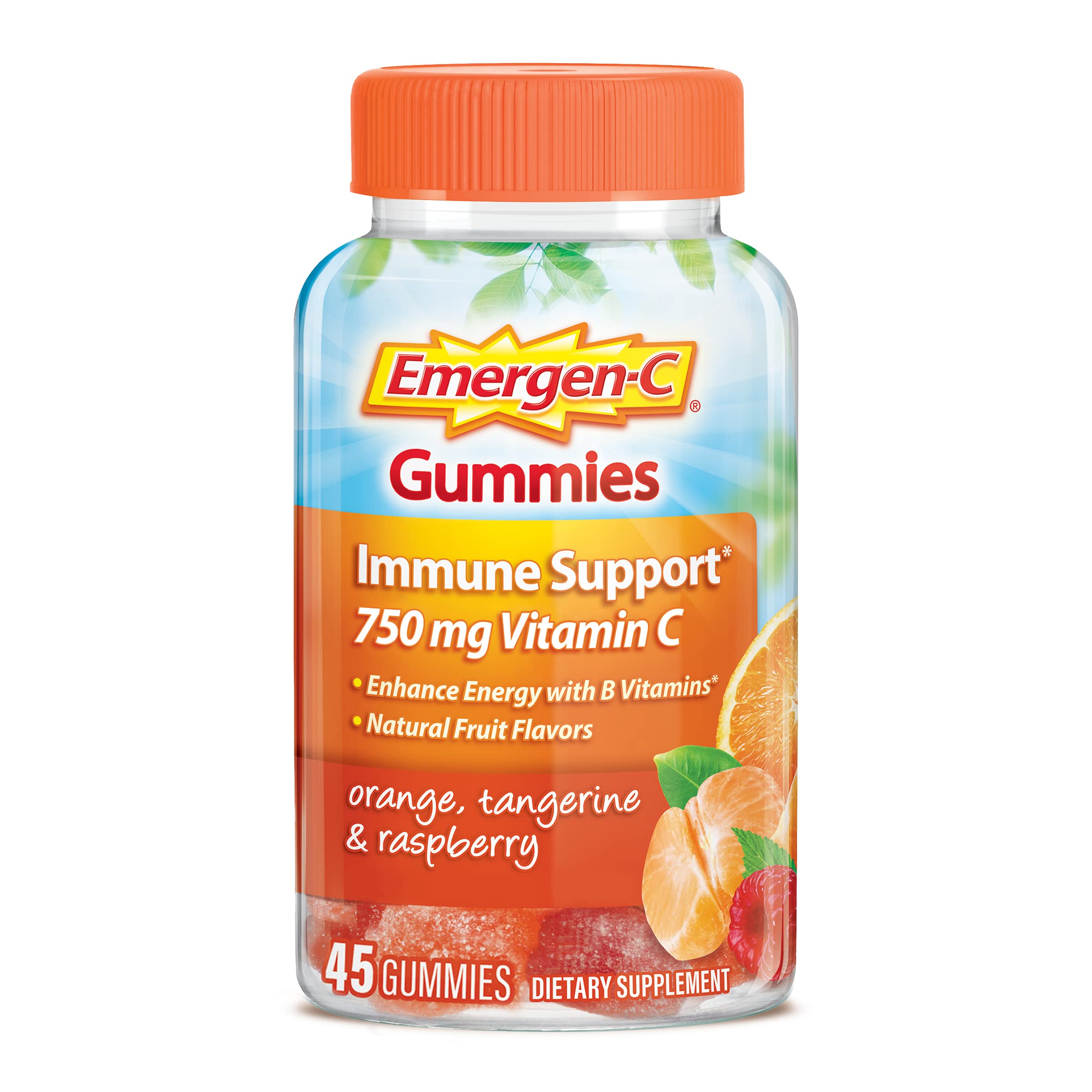 Emergen-C 750mg Vitamin C Gummies for Adults, Immunity Gummies with B Vitamins Emergen-C buy supplements canada