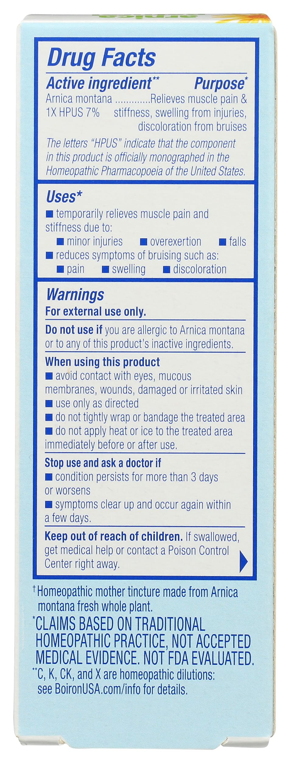 Boiron Arnicare Cream, Homeopathic Medicine for Pain Relief, 1.3 Ounce (Pack of 1) Boiron buy supplements canada