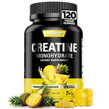 Instant Boost Creatine Monohydrate Gummies, Complex Formula with Real 5000mg Creatine, L-Taurine, B12, Mg & K, Pre-Workout Creatine for Women & Men to Support Energy DR.BIO buy supplements canada