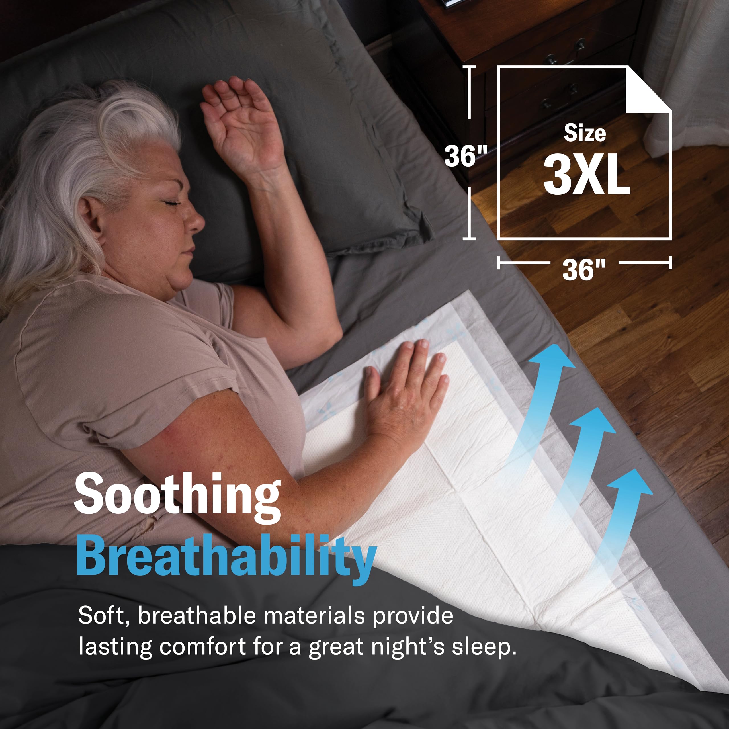 Chucks MAX Hospital Bed Pads Disposable Adult 36 x 36 Breathable Stack Man buy supplements canada