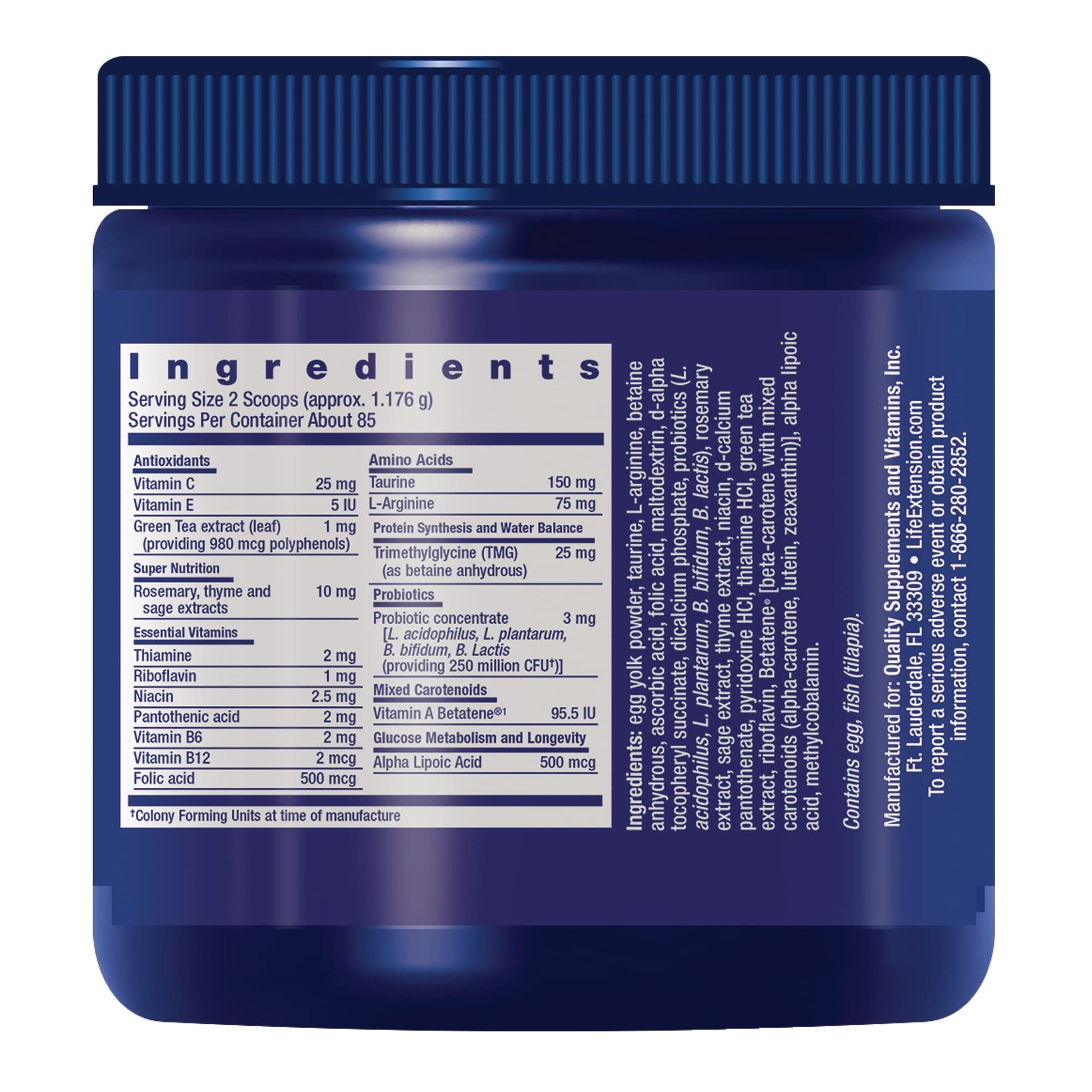 Life Extension Cat Mix – For Heart, Kidney & Pancreatic Function + Gut Health Life Extension buy supplements canada