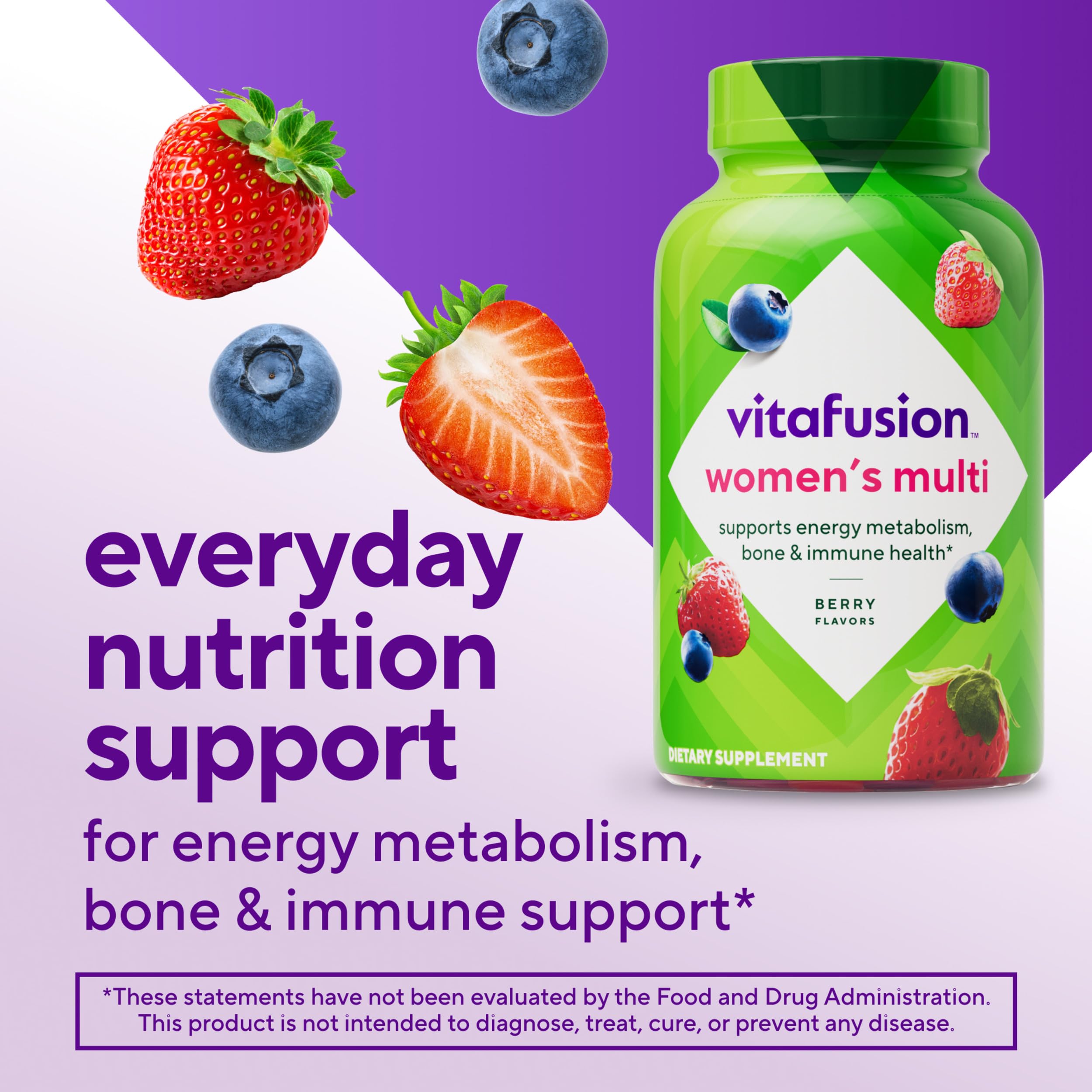 Vitafusion Adult Gummy Vitamins for Women, 120 Count Vitafusion buy supplements canada