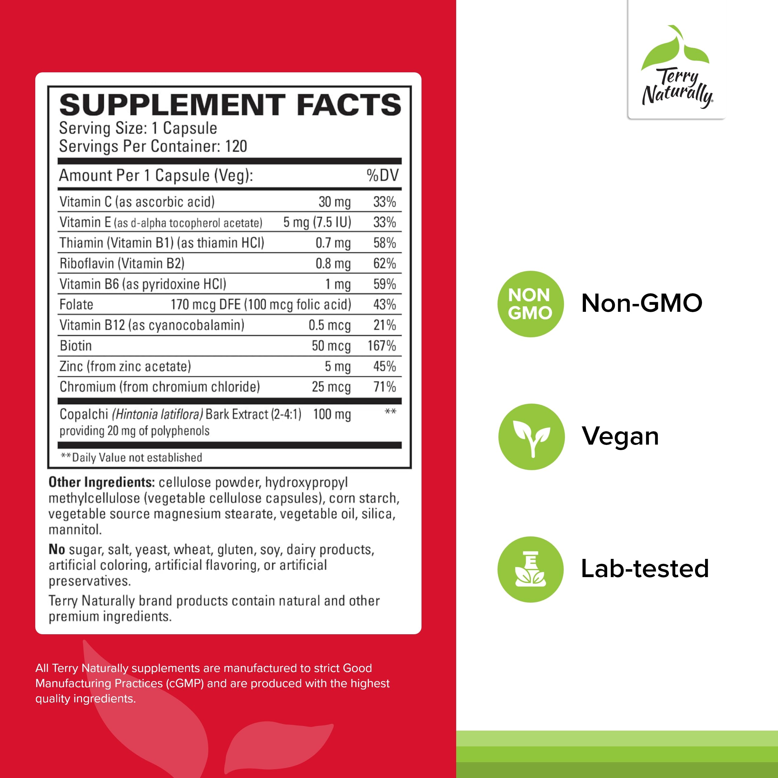 Terry Naturally Sucontral D - B-Complex & Folate Supplement - Carbohydrate Metabolism Support - Vitamin & Mineral Supplement with Zinc & Chromium - 120 Capsules (Pack of 2) Terry Naturally buy supplements canada