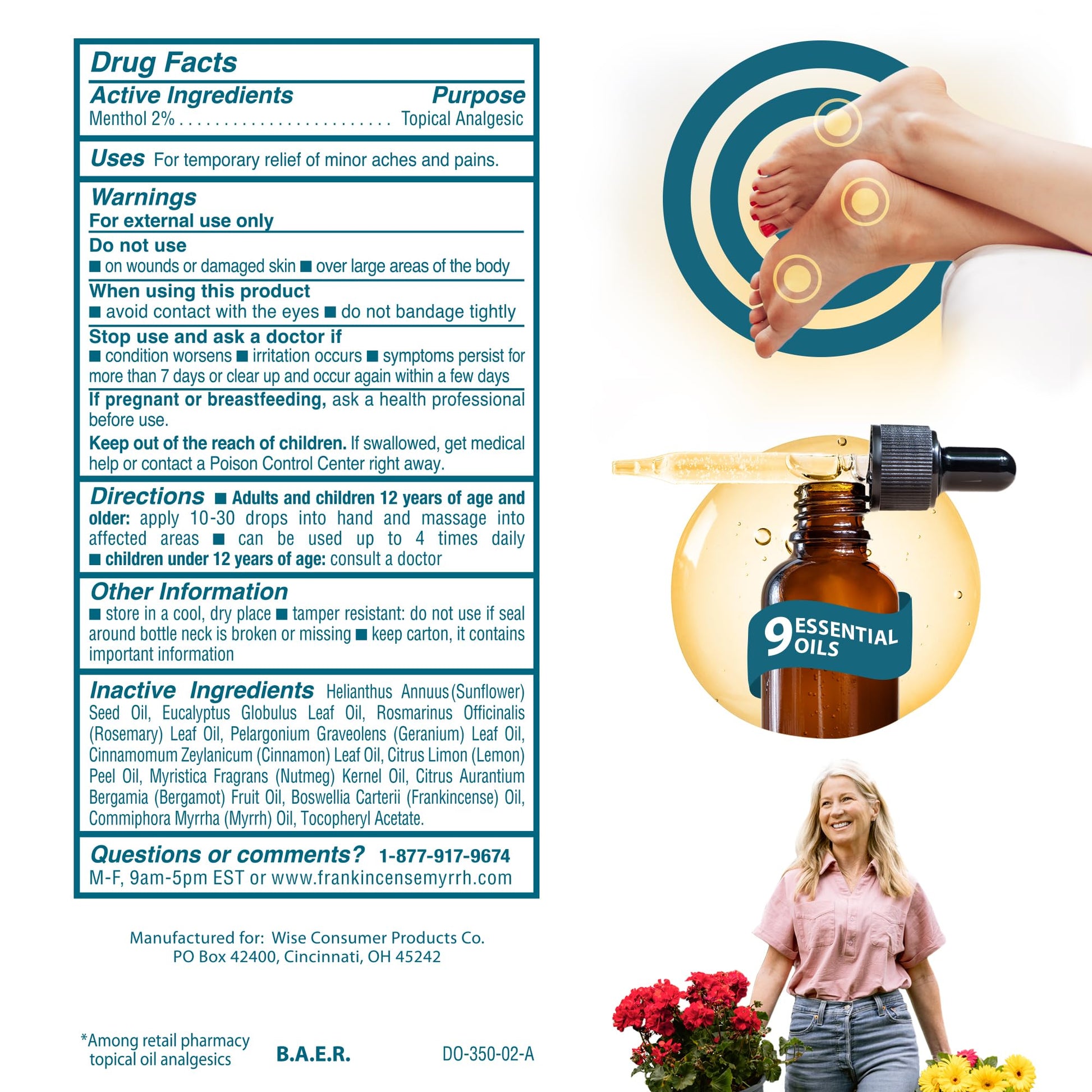 FRANKINCENSE & MYRRH Foot Pain Relief Rubbing Oil, Neuropathy Pain Relief for feet, Frankincense Essential Oil, Diabetic Lotion & Cream, Nerve, Neuropathy, Maximum Strength – 2 Pack FRANKINCENSE & MYRRH buy supplements canada