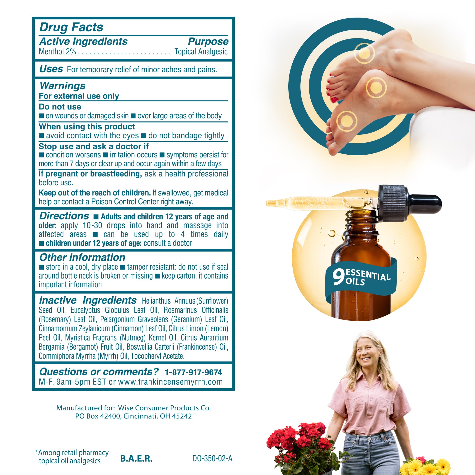 FRANKINCENSE & MYRRH Foot Pain Relief Rubbing Oil, Neuropathy Pain Relief for feet, Frankincense Essential Oil, Diabetic Lotion & Cream, Nerve, Neuropathy, Maximum Strength – 2 Pack FRANKINCENSE & MYRRH buy supplements canada