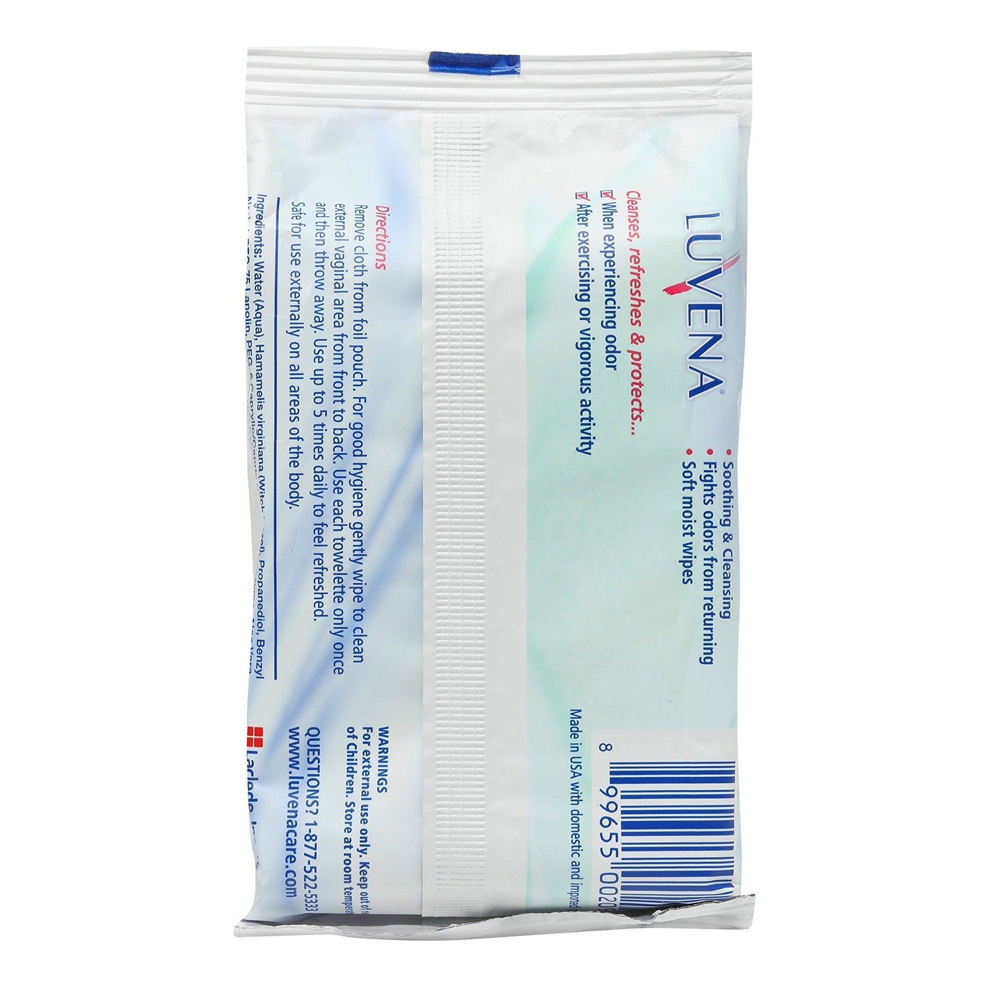 Luvena Feminine Wipes - Soft Wet Wipes for Women - Refresh & Resist Odor - Gynecologist Tested LUVENA buy supplements canada