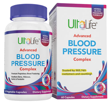 ULTALIFE Blood Pressure Supplements - Advanced Blood Pressure Supplement Complex ULTALIFE buy supplements canada