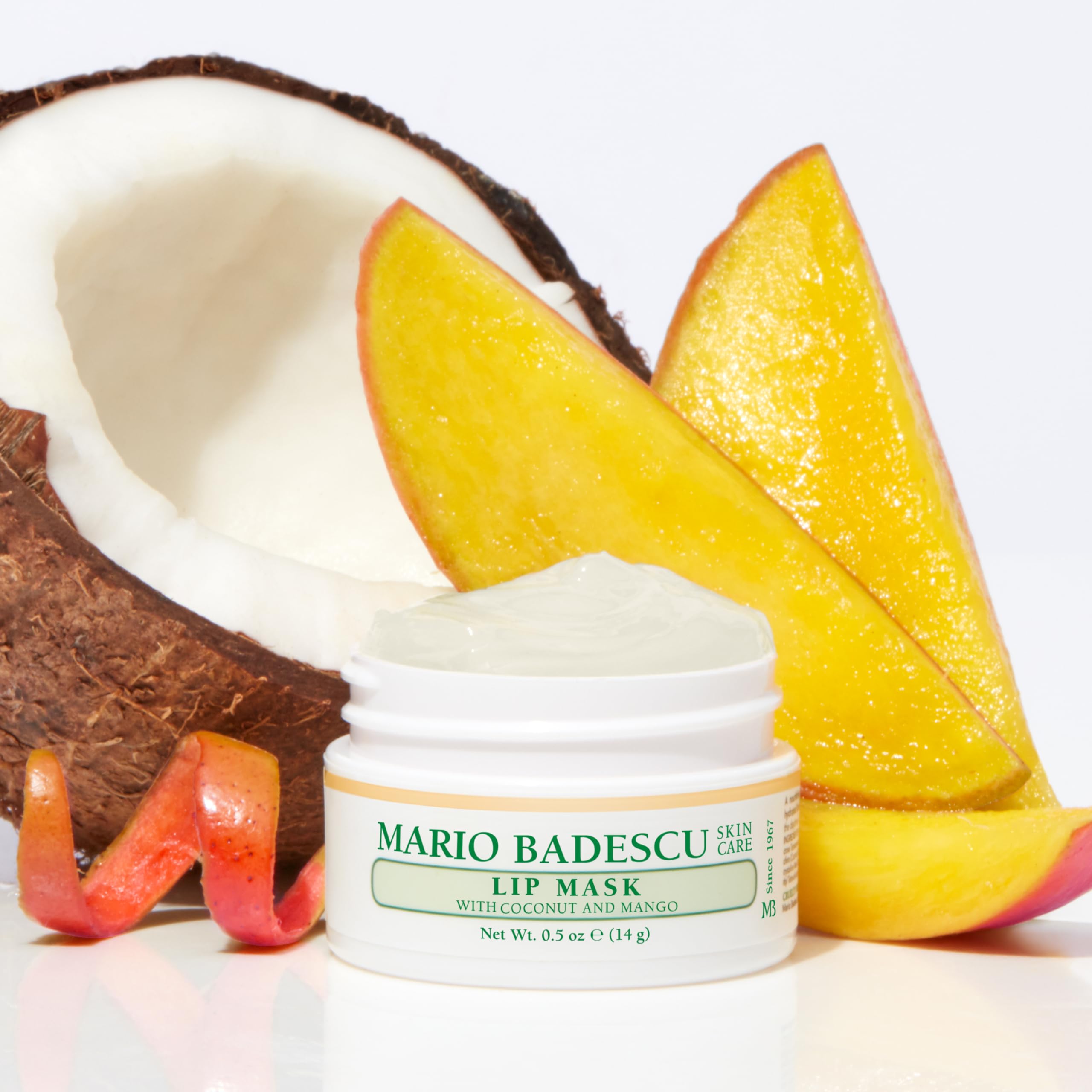 Mario Badescu Lip Mask with Coconut and Mango for All Skin Types, Overnight Lip Treatment Enriched With Skin Softening Coconut Oil, Sunflower Seed Oil and Hydrating Shea Butter, 0.5 Ounces Mario Badescu buy supplements canada