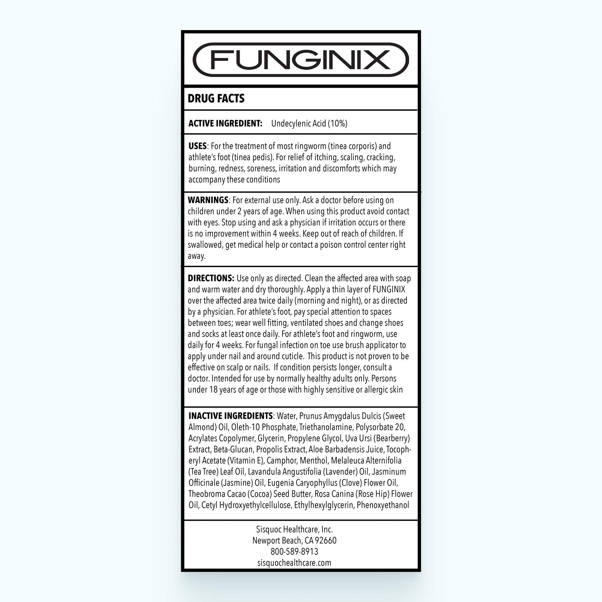 FUNGINIX Healthy Nail Formula - Finger And Toe Fungus Treatment, Made In USA, Foot FUNGINIX buy supplements canada