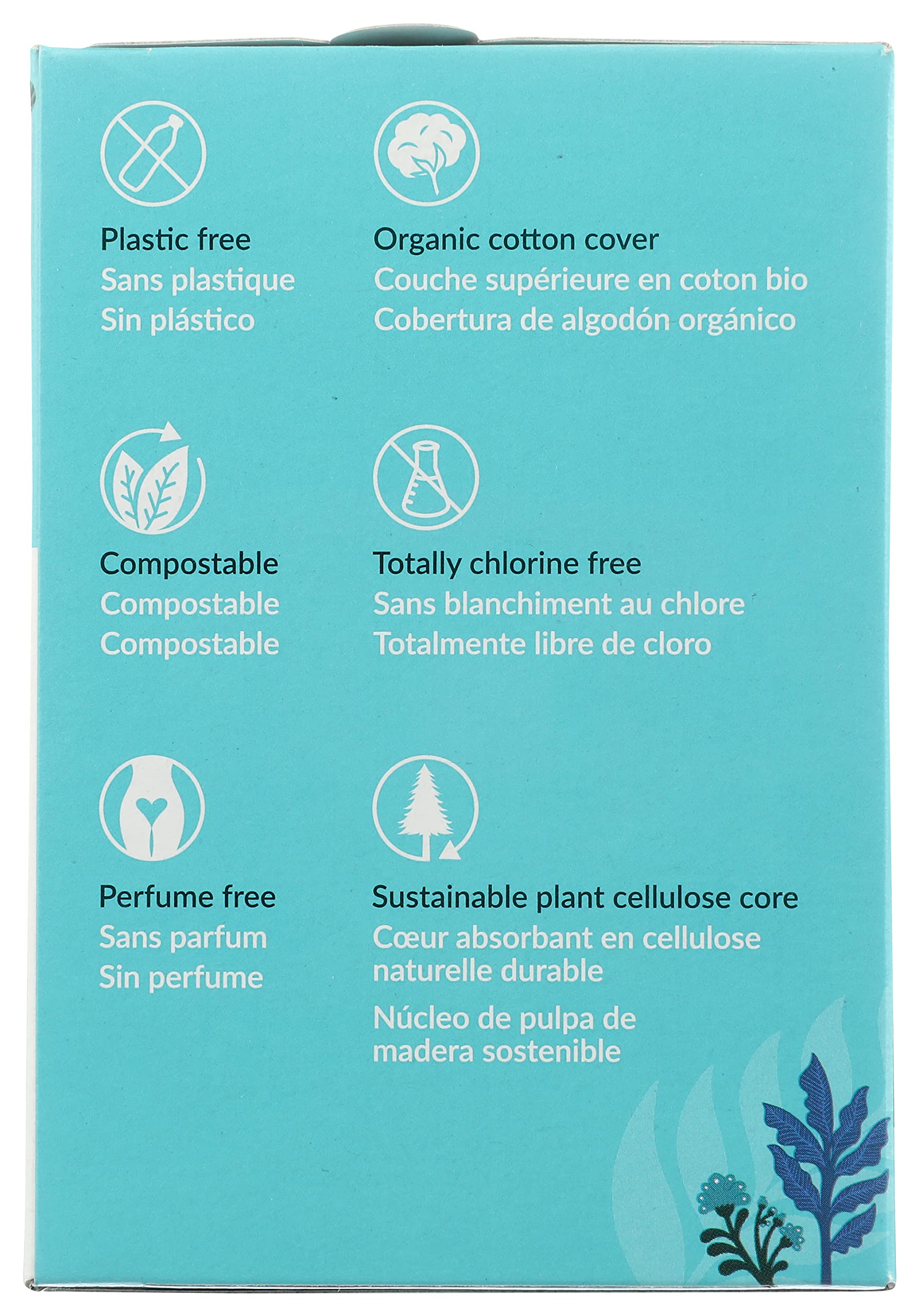 Natracare Slim Fitting Ultra Pads with Wings, Long, Made with Certified Organic Cotton NATRACARE buy supplements canada