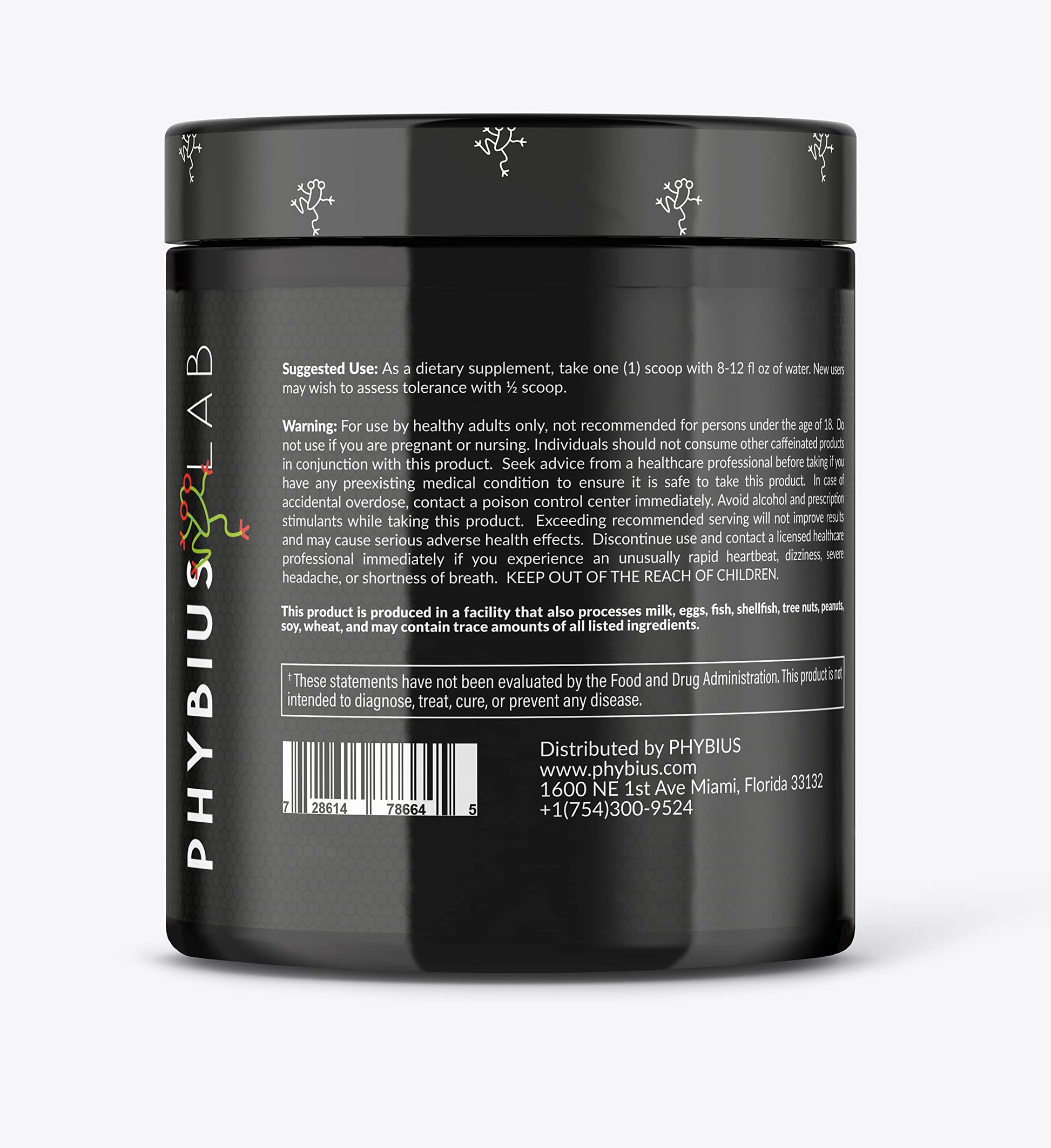 PHYBIUS Lab AM Pre-Workout (Sour Watermelon) Focus, Strength, Powder, 30 Servings PHYBIUS Lab buy supplements canada