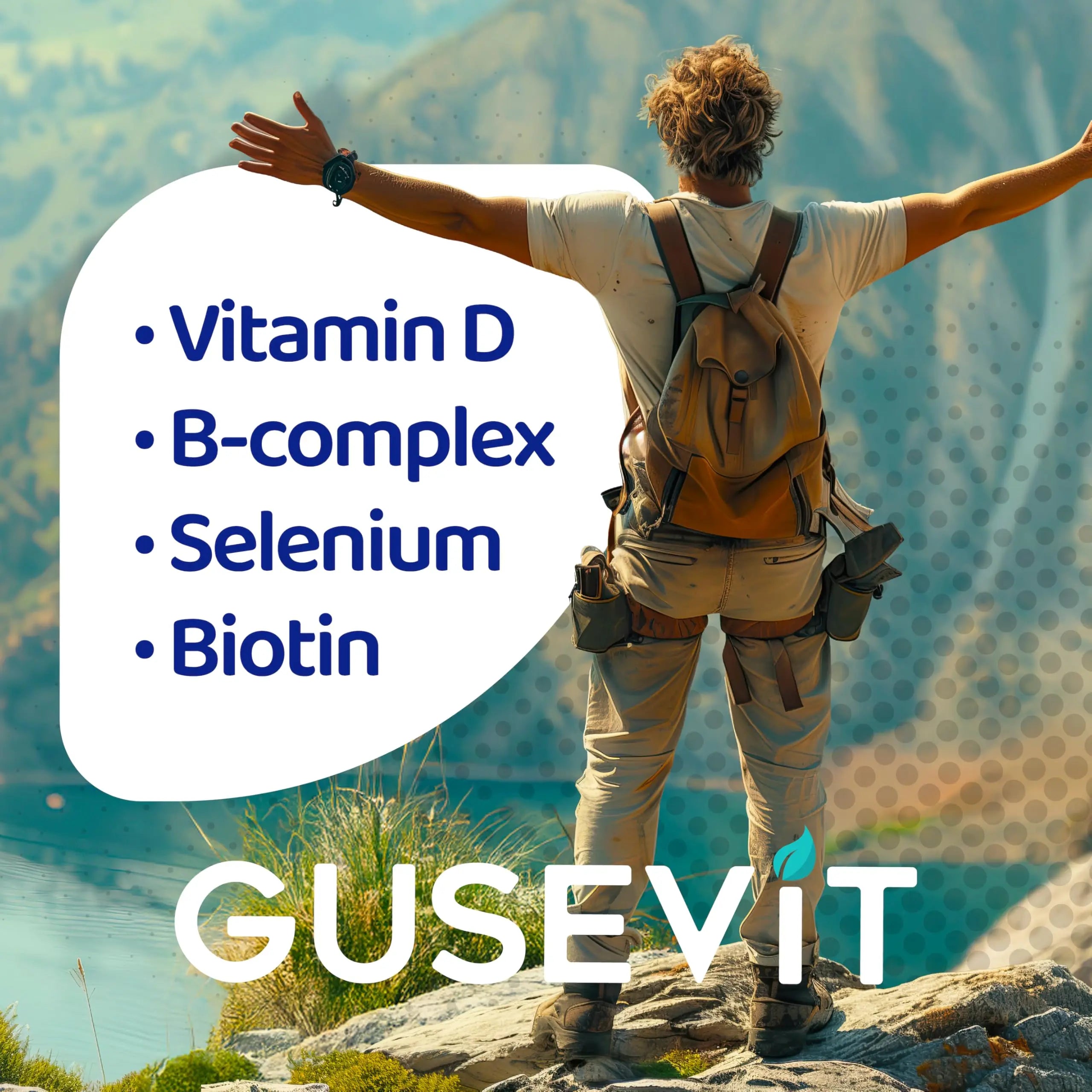 Gusevit 35-in-1 Men's Multivitamins for Immune Support, Stamina & Energy Boost | Men's Health Supplement with Vitamins & Antioxidants | Gusevit buy supplements canada