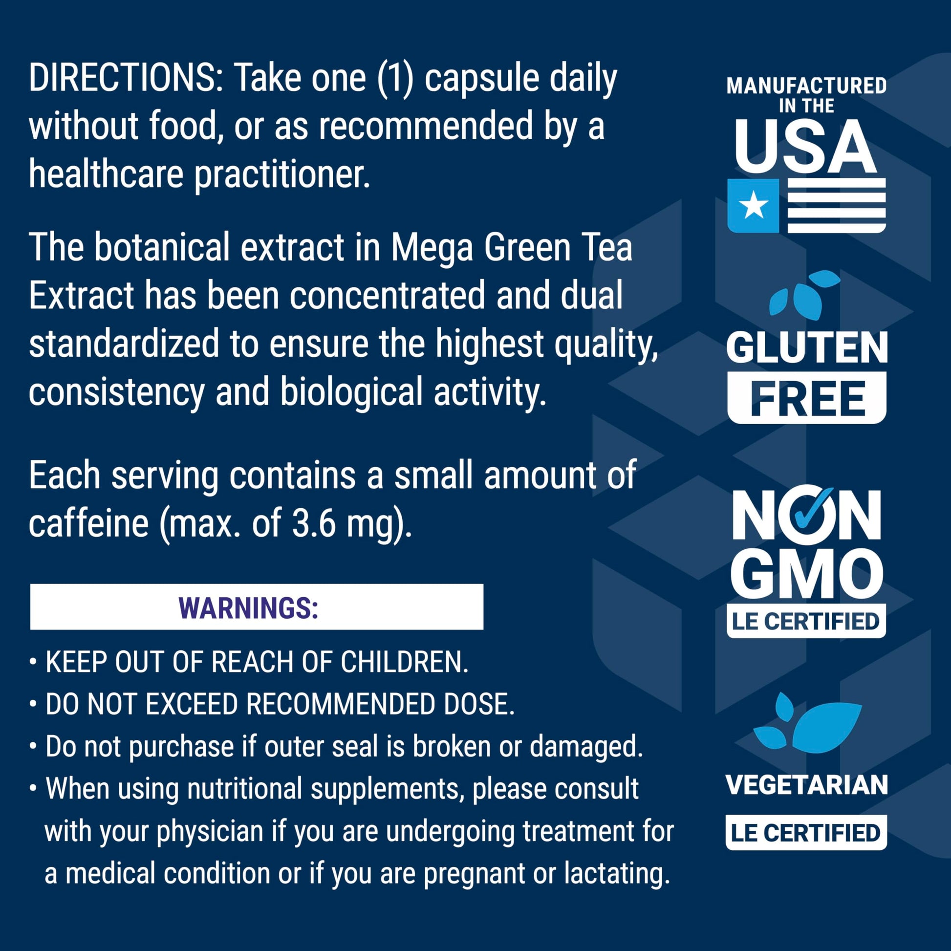 Life Extension Decaffeinated Mega Green Tea Extract – Polyphenol-Rich, Cell Health Life Extension buy supplements canada