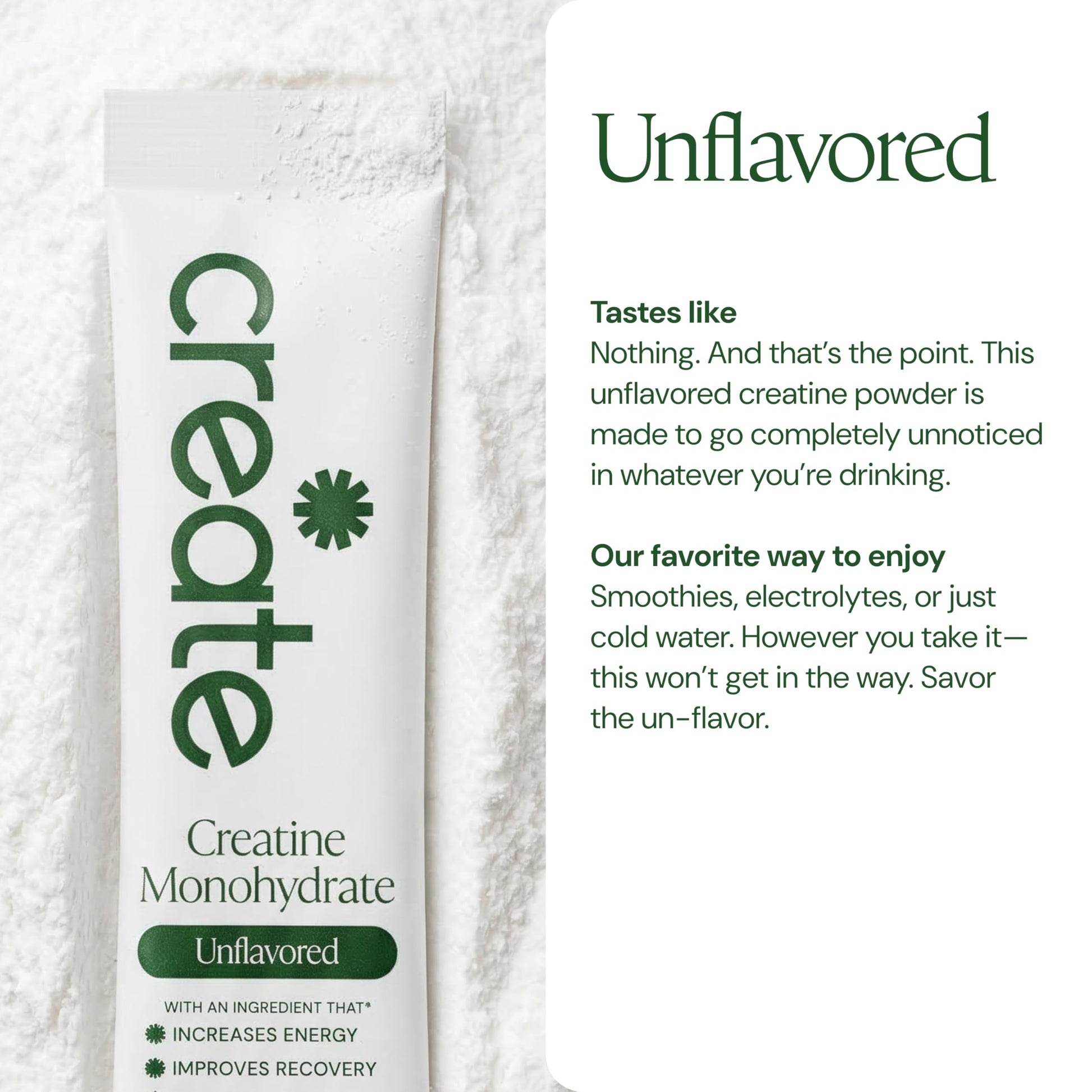 Create Creatine Monohydrate Powder - Creatine Travel Packets, Made with Creapure, 3rd Party Tested & NSF Certified for Sport, 30 Stick Packs, Unflavored Create buy supplements canada
