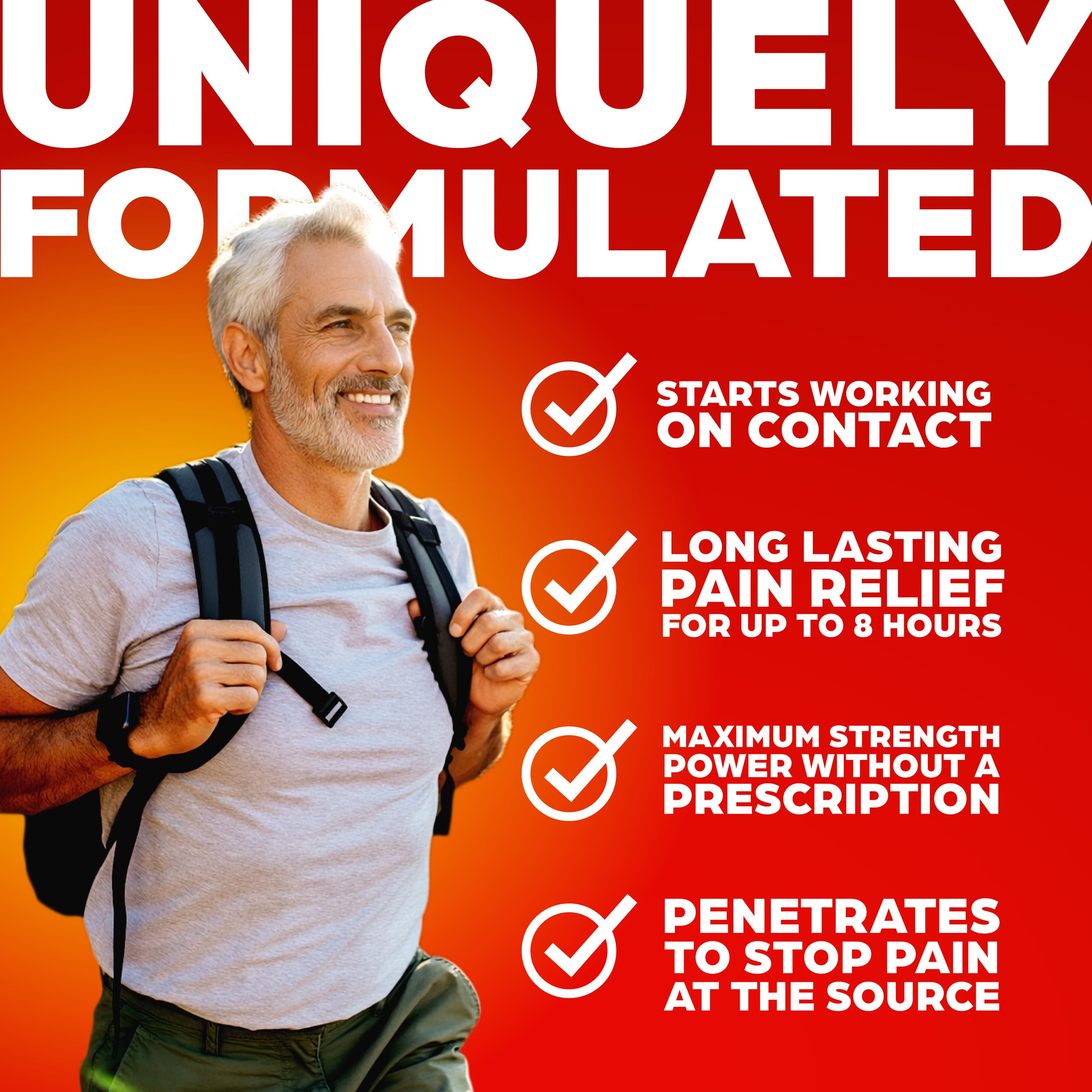 ThermaCare Heat + Max Strength 4% Lidocaine Roll-On - Dual Action Pain Relief with Patented Heatwave Technology - Targeted No-Mess Relief for Back, Neck, Muscles, & Joints ThermaCare buy supplements canada