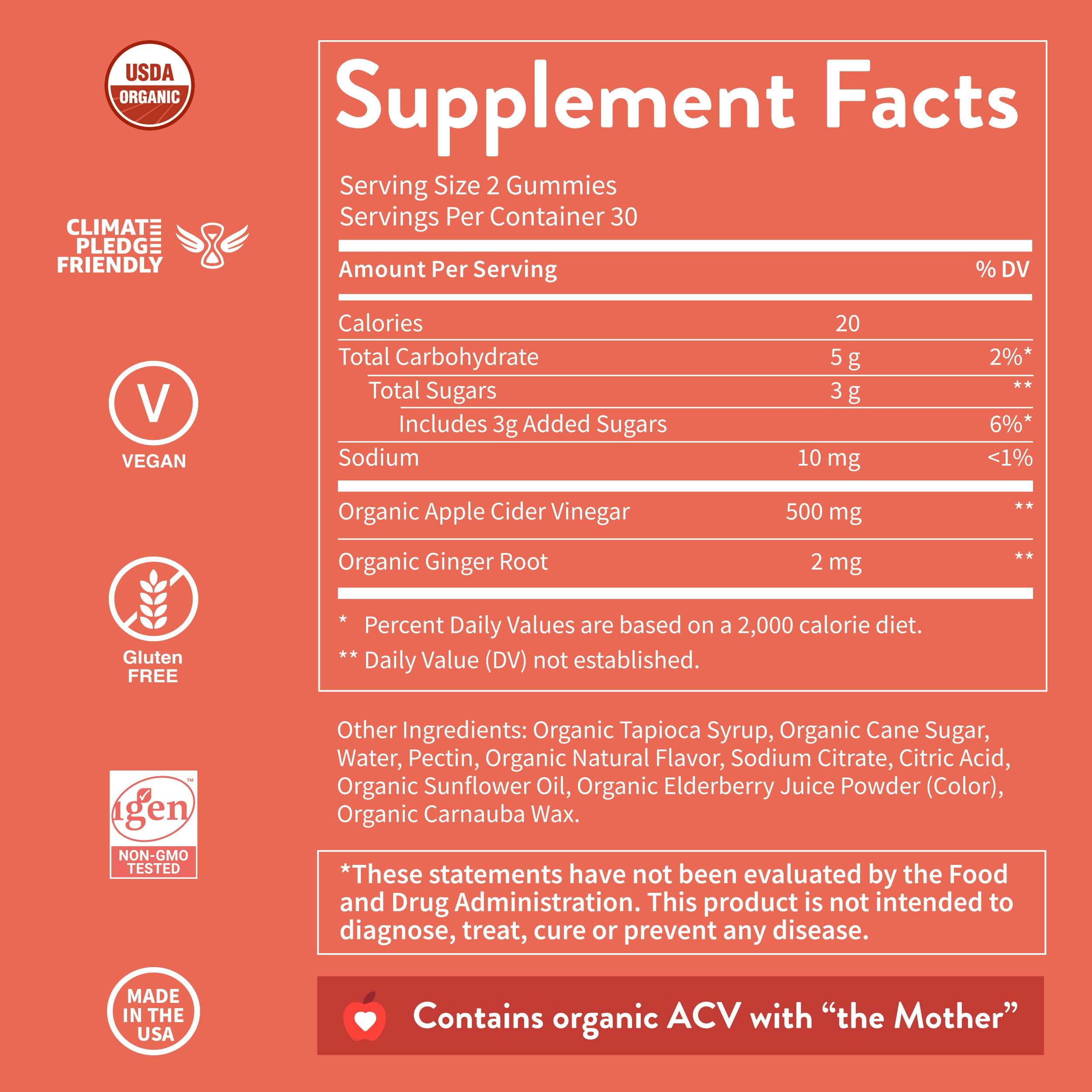WellPath ACV Gummies with The Mother - USDA Organic, Vegan, Raw Apple Cider Vinegar WellPath buy supplements canada