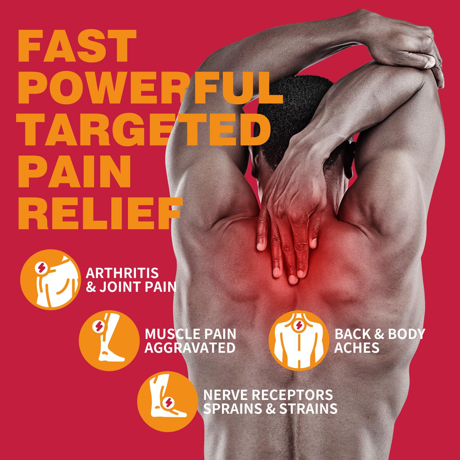 CARELAND Pain Relief Roll On Cream 2 Pack Capsaicin Roll On with Menthol & Methyl Salicylate Formula, 3oz, Cooling Joint Pain Relief for Knee, Lower Back, Neck & Sore Muscles, Arthritis Pain Reliever CARELAND buy supplements canada