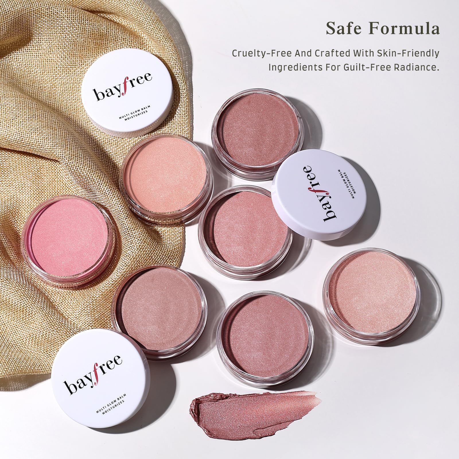 bayfree Multi Glow Balm, Cream Blush for Cheeks, Blush Balm Face Makeup, Radiant Finish, Hydrating, Creamy, Lightweight & Blendable Color, Face Makeup 0.63 Oz bayfree buy supplements canada