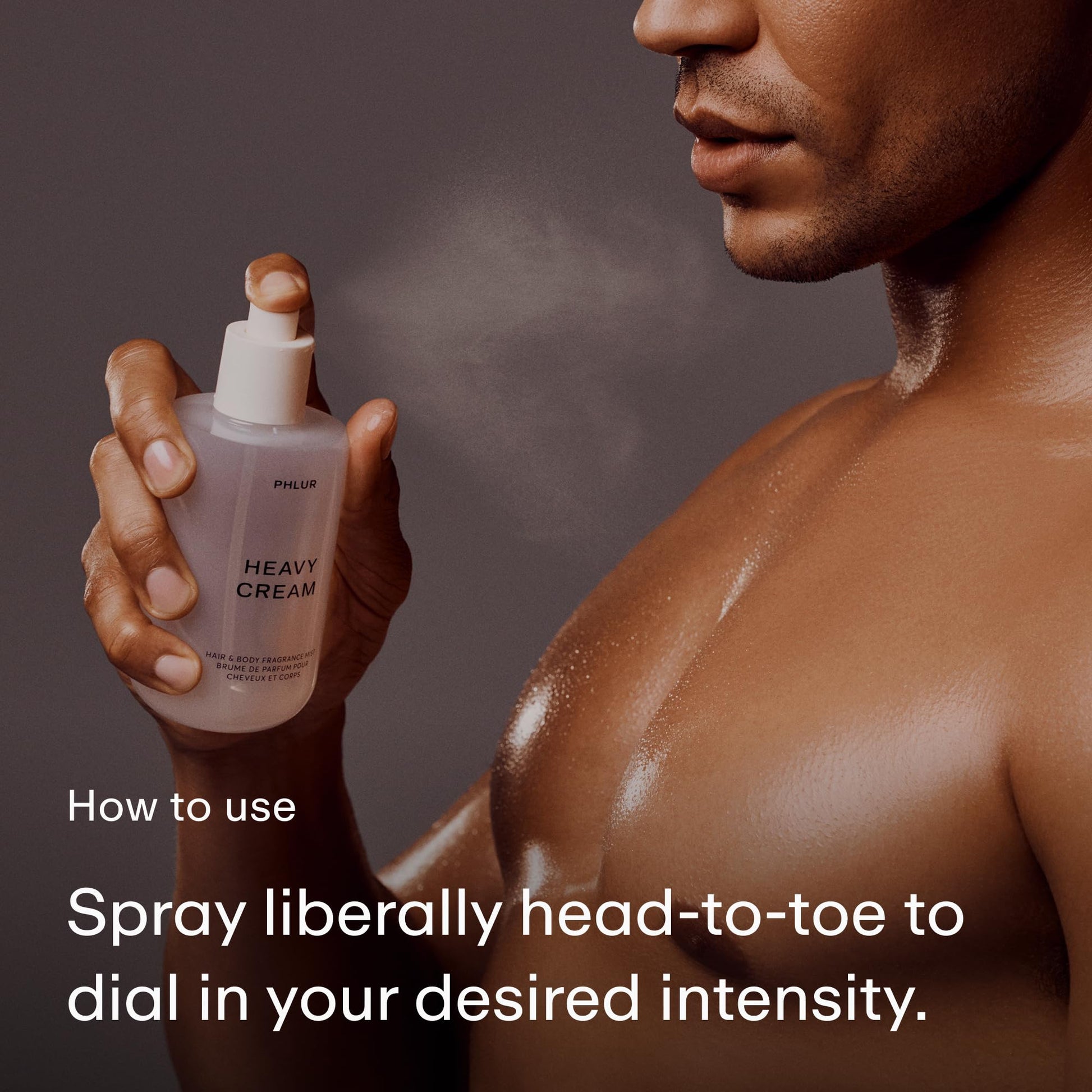 PHLUR Heavy Cream Body Mist, 8 Fl Oz – Hair and Body Perfume for Women, Gourmand Vanilla Body Spray with Marshmallow, Coconut Cream & Citrus Fragrance PHLUR buy supplements canada