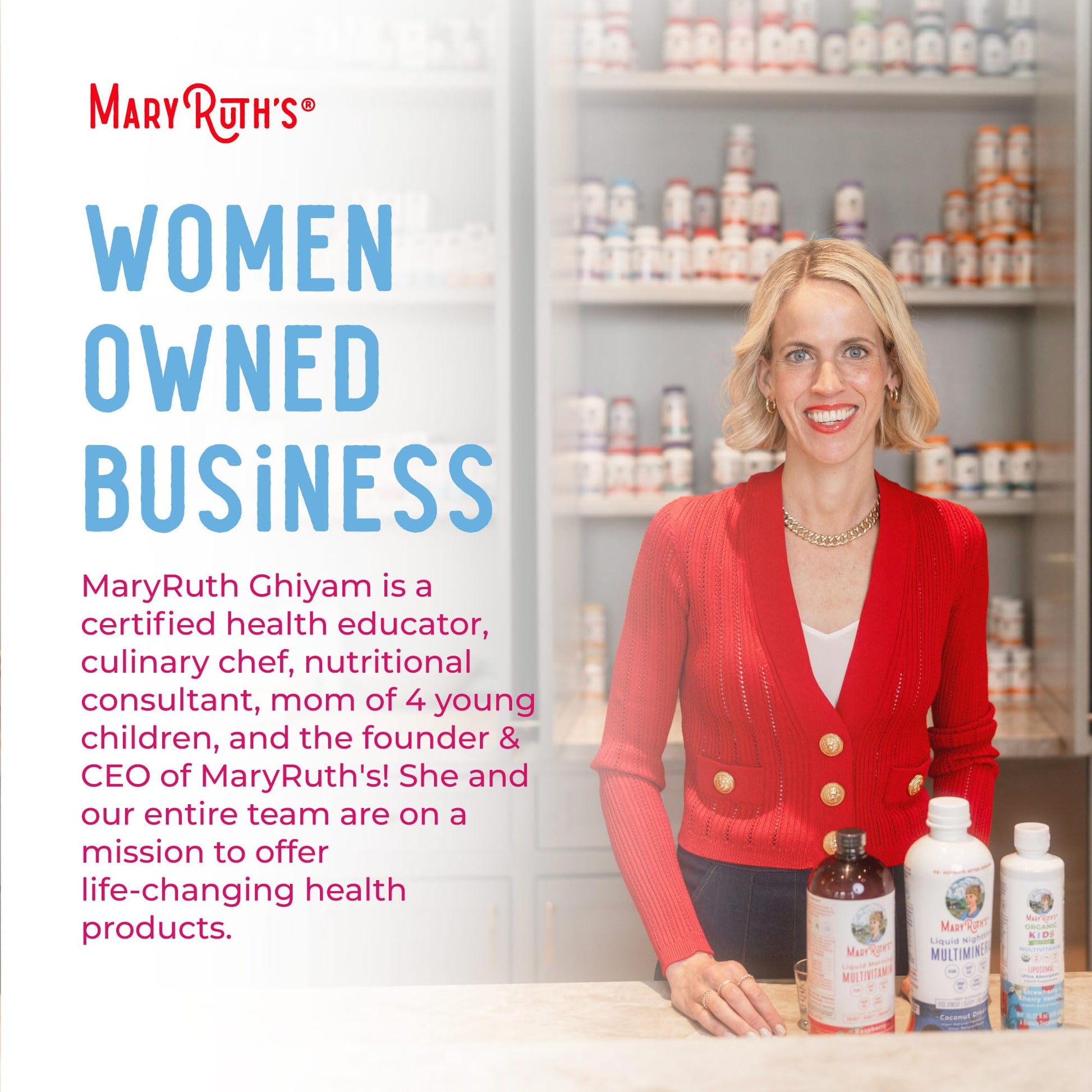 MaryRuth’s Multivitamin Liposomal for Women 40+ | Womens Multivitamin Liposomal | Immune Support Supplement | Menopause Supplement | Methylated Multivitamin | Vegan | Sugar Free | Non-GMO |15.22 Fl Oz MARYRUTH'S buy supplements canada