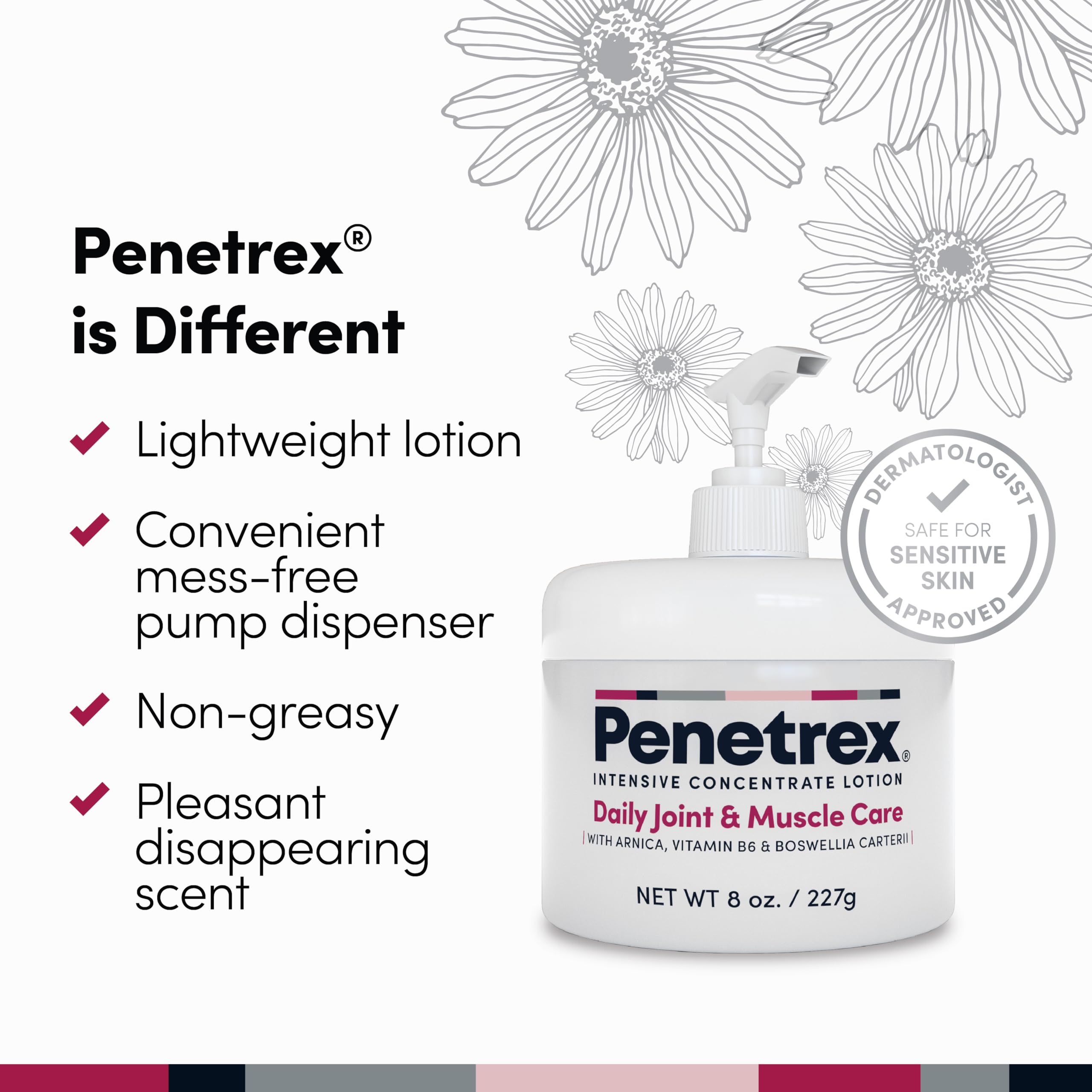 Penetrex Joint & Muscle Care Lotion – Soothing Botanical Formula with Arnica, Vitamin B6 & MSM – Lightweight Easy to Apply Lotion - Fresh Disappearing Scent - for Everyday Movement Support Penetrex buy supplements canada