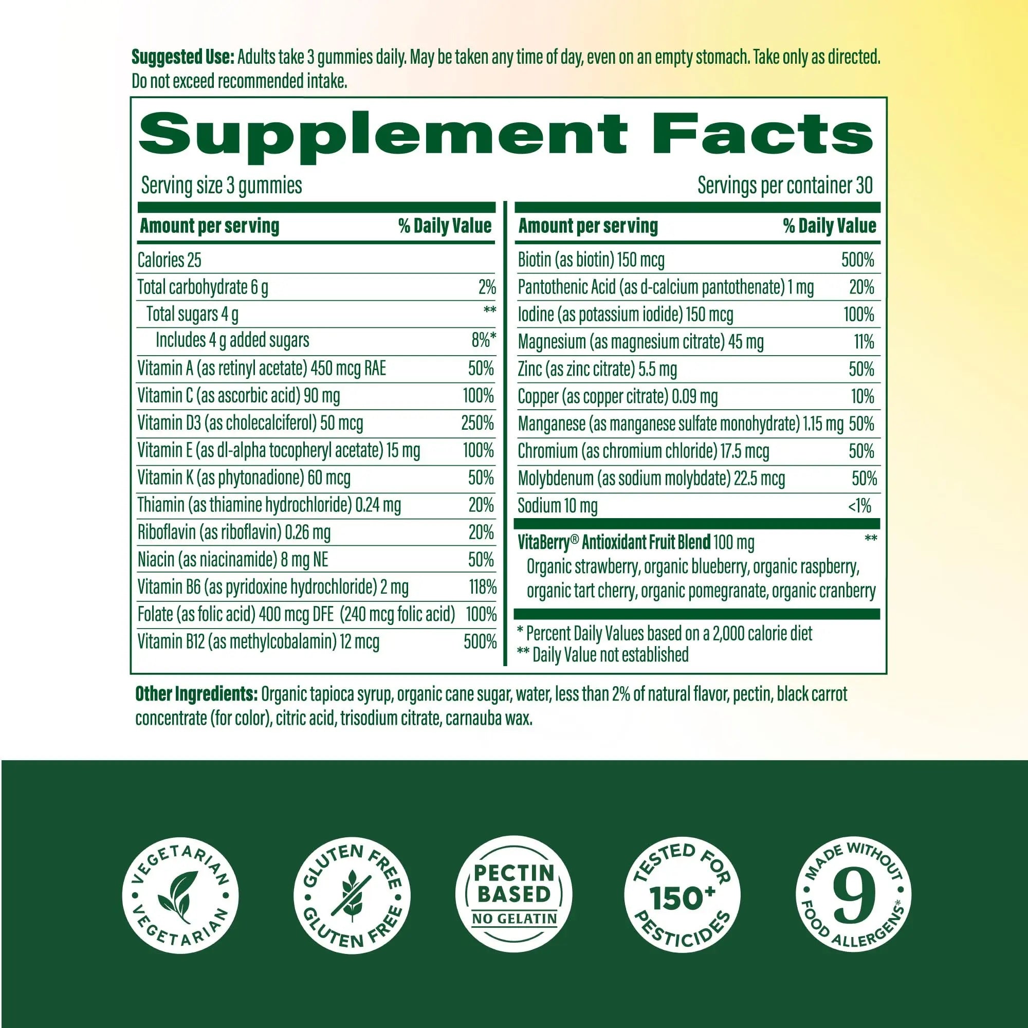 MegaFood Women’s Whole Body Multivitamin Gummies - Multivitamin For Women With Vitamin C, Magnesium Citrate, Vitamin D3, Folate MegaFood buy supplements canada