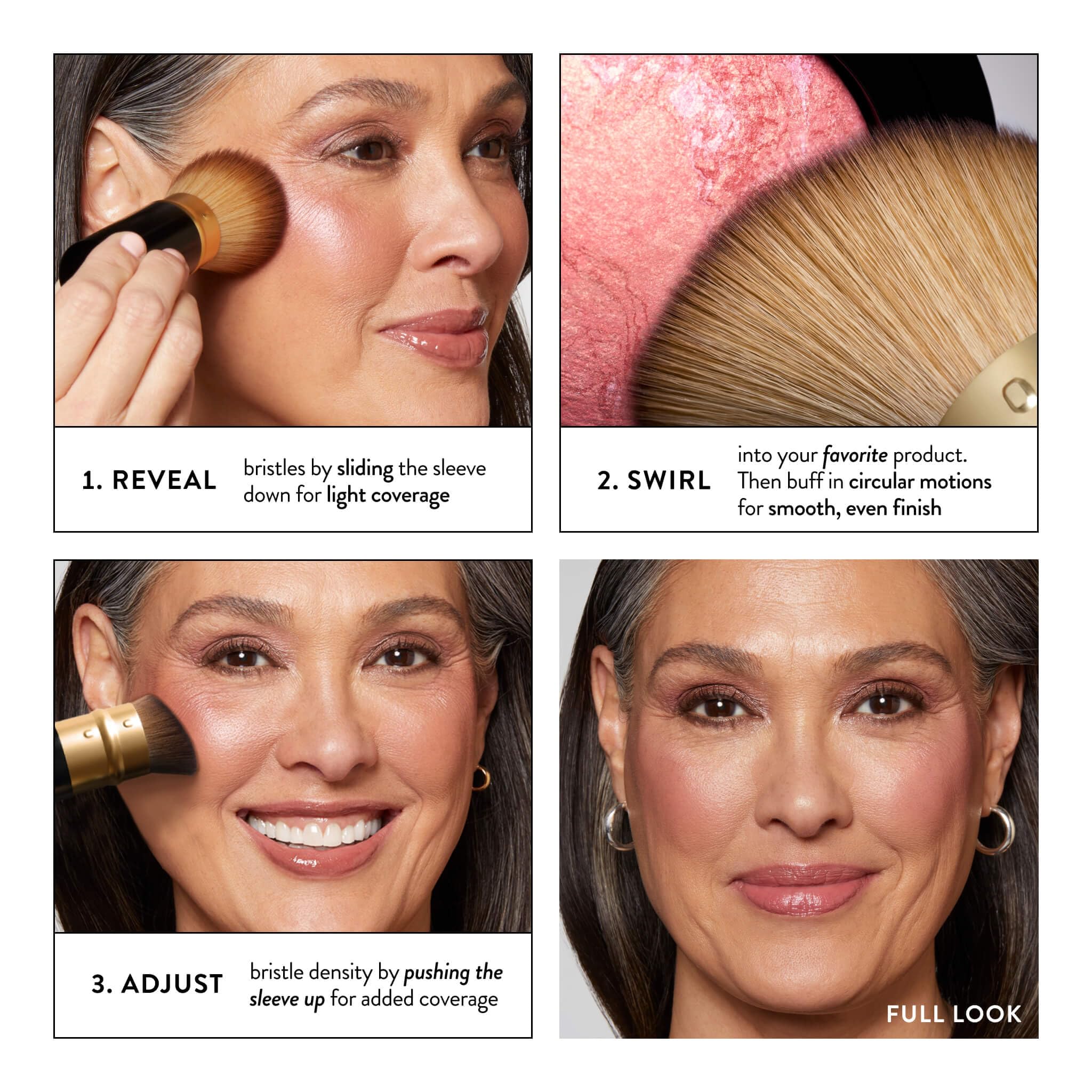 LAURA GELLER NEW YORK Cosmetic Professional Makeup Brushes - Cruelty-Free 02 Retractable Angled Kabuki Brush LAURA GELLER NEW YORK buy supplements canada