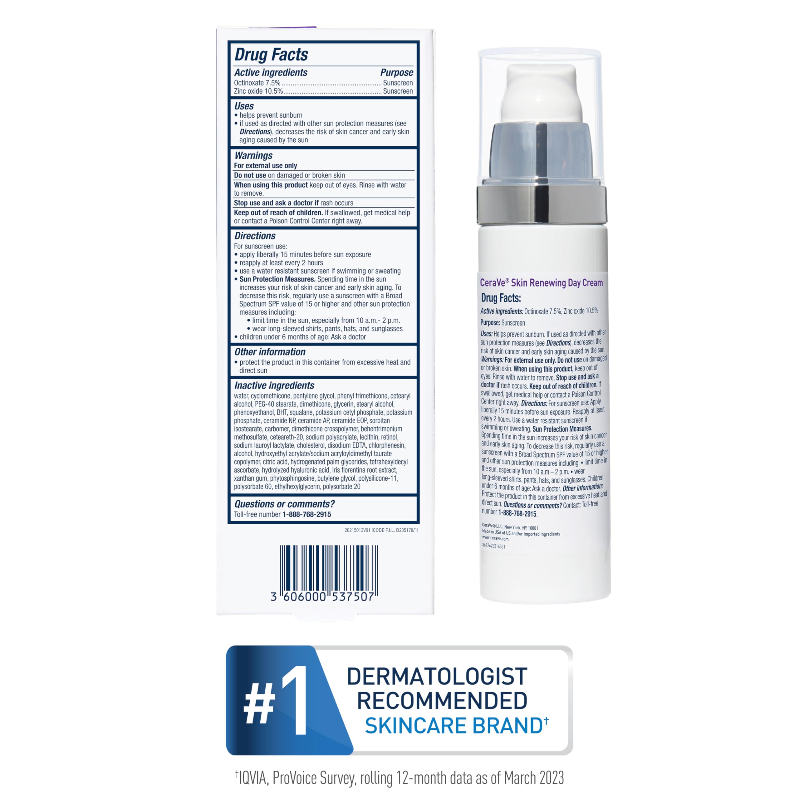 CeraVe Anti-Aging Face Cream SPF 30, Anti-Wrinkle Retinol Cream with Hyaluronic Acid and Ceramides, 1.76 oz CeraVe buy supplements canada