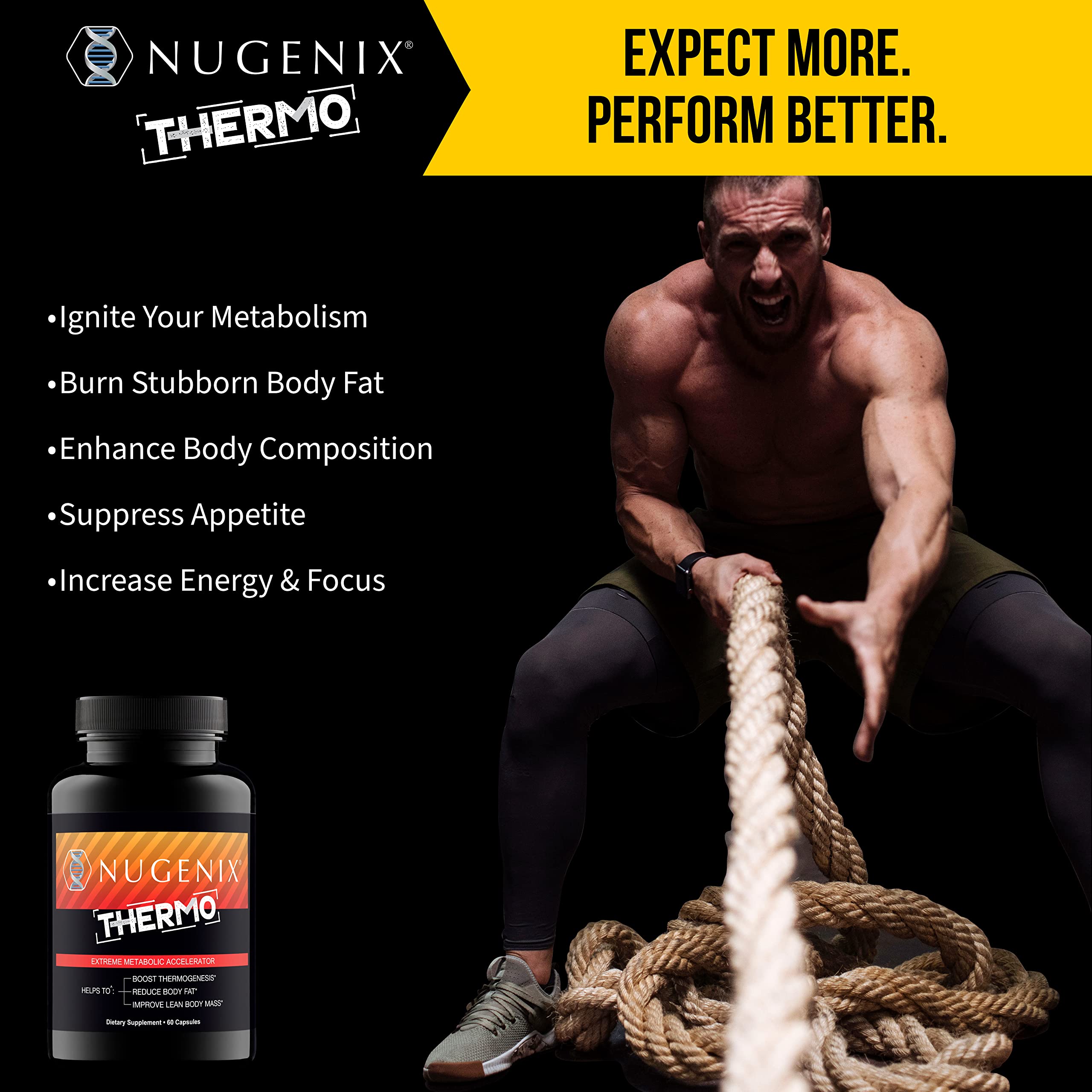 Nugenix Thermo - Thermogenic Fat Burner Supplement Pills for Men, Extreme Metabolic Accelerator Nugenix buy supplements canada