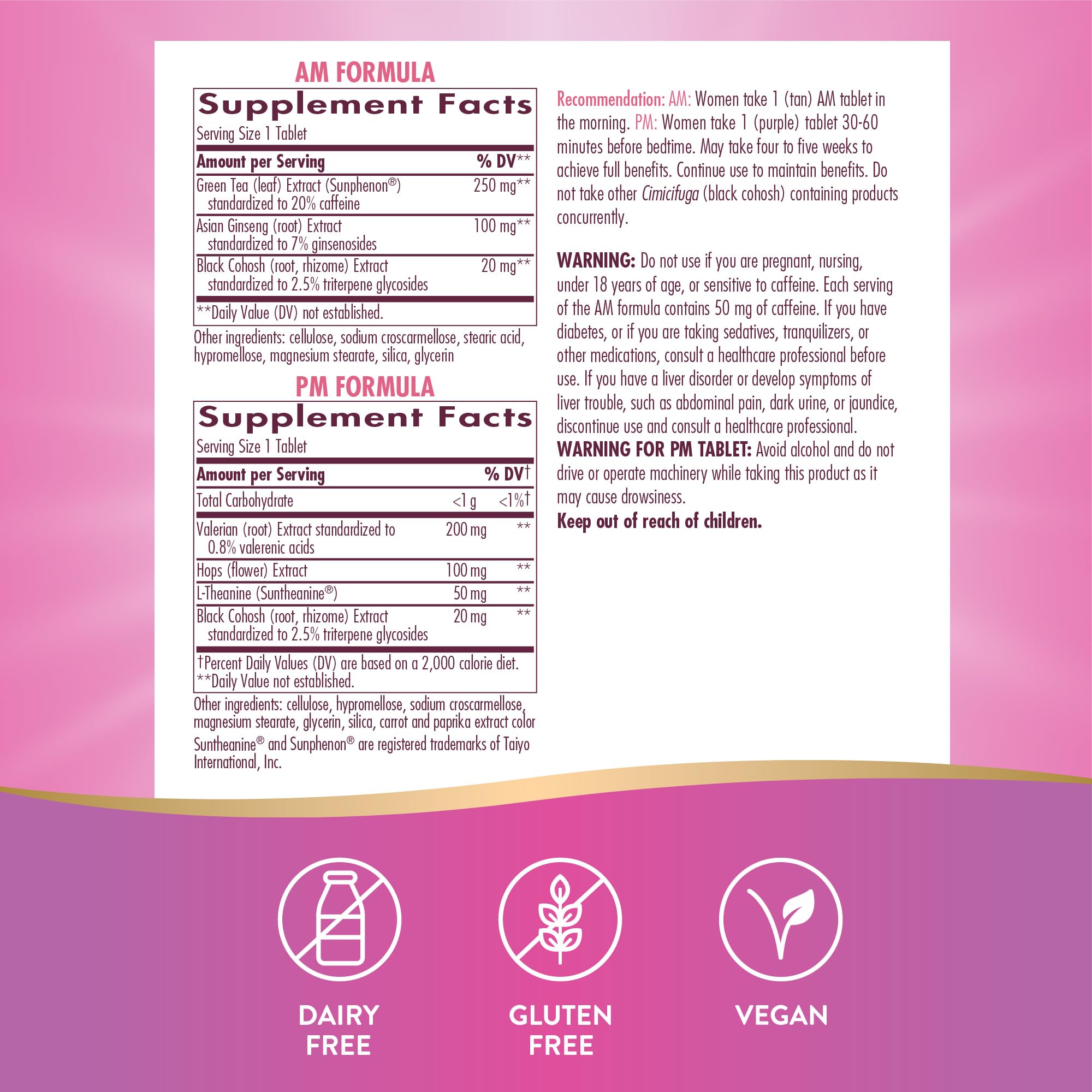 Nature's Way AM/ PM Menopause and Hot Flash Relief*, Hormone-Free Formulas Including Nature's Way buy supplements canada