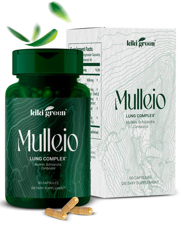 KIKI Green MULLEIO Lung Health Capsules: Herbal Supplement for Lung Cleanse, Better KIKI Green buy supplements canada