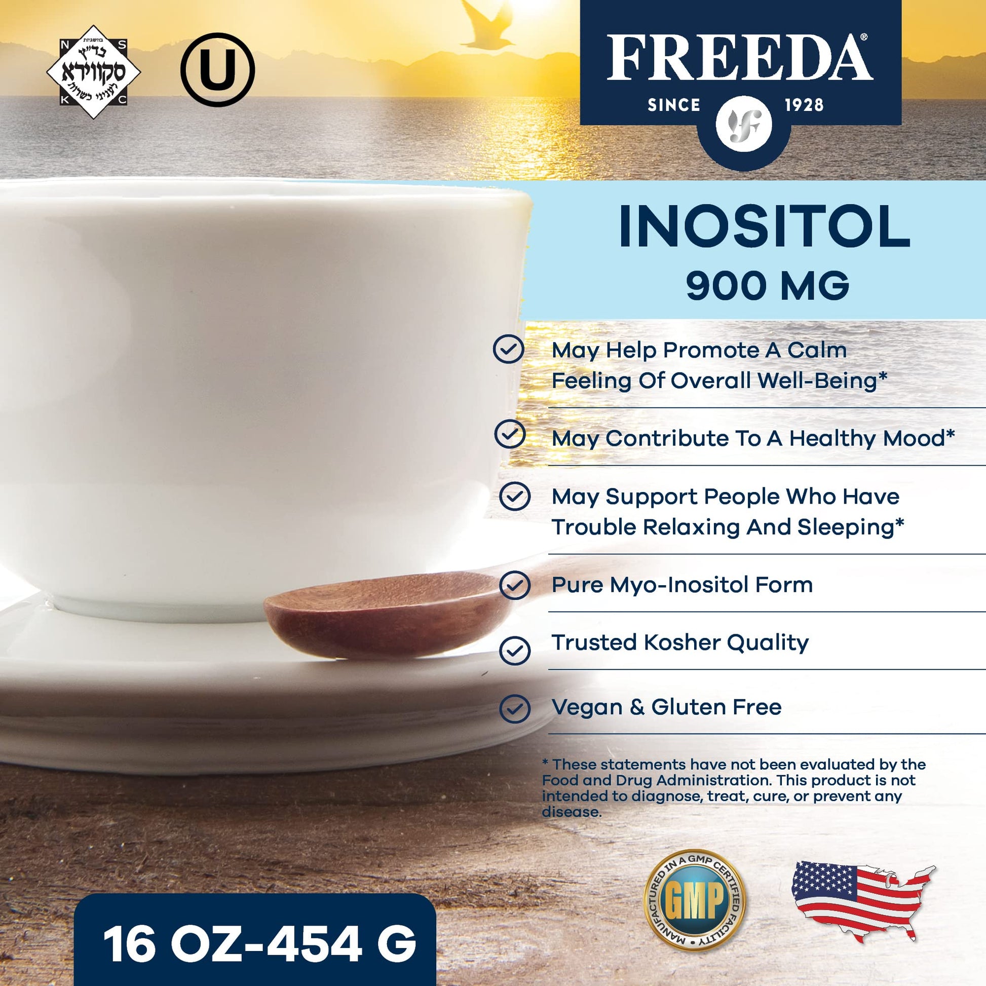 FREEDA Inositol Powder from Myo-Inositol - Hormone Balance for Women - PCOS Supple FREEDA buy supplements canada