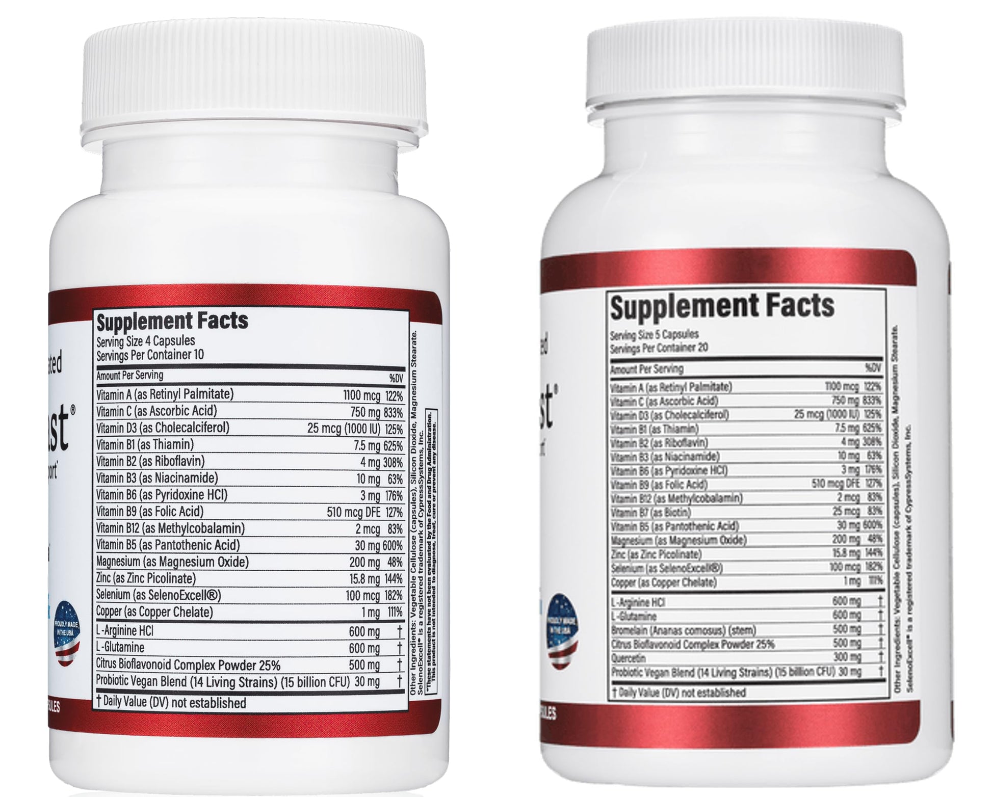 HealFast Complete Surgery & Injury Recovery Supplement: for Wound, Scar Treatment & Bruising w/Vitamins, Bromelain, Quercetin & Probiotics (Pre+Post Op) HealFast buy supplements canada