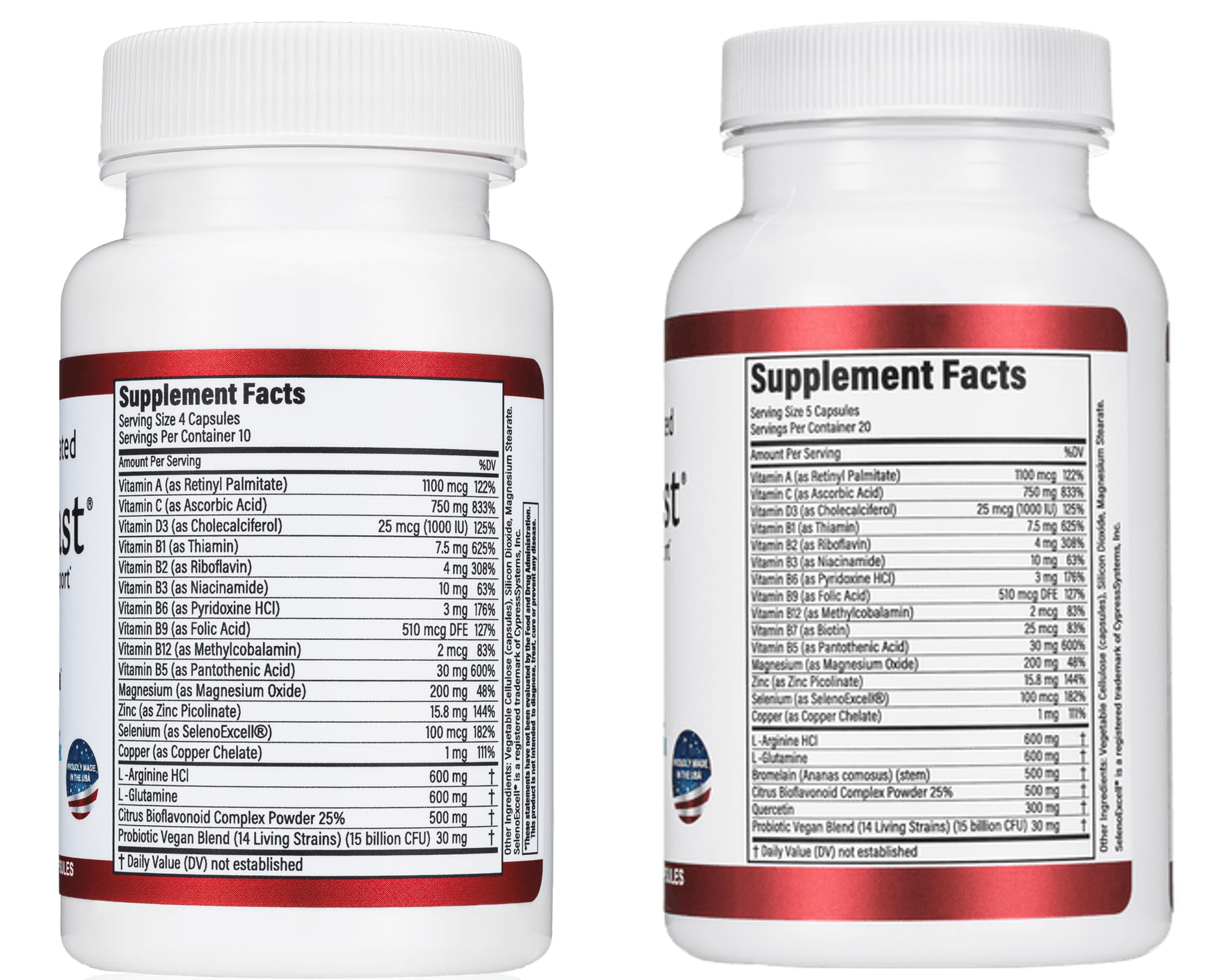 HealFast Complete Surgery & Injury Recovery Supplement: for Wound, Scar Treatment & Bruising w/Vitamins, Bromelain, Quercetin & Probiotics (Pre+Post Op) HealFast buy supplements canada