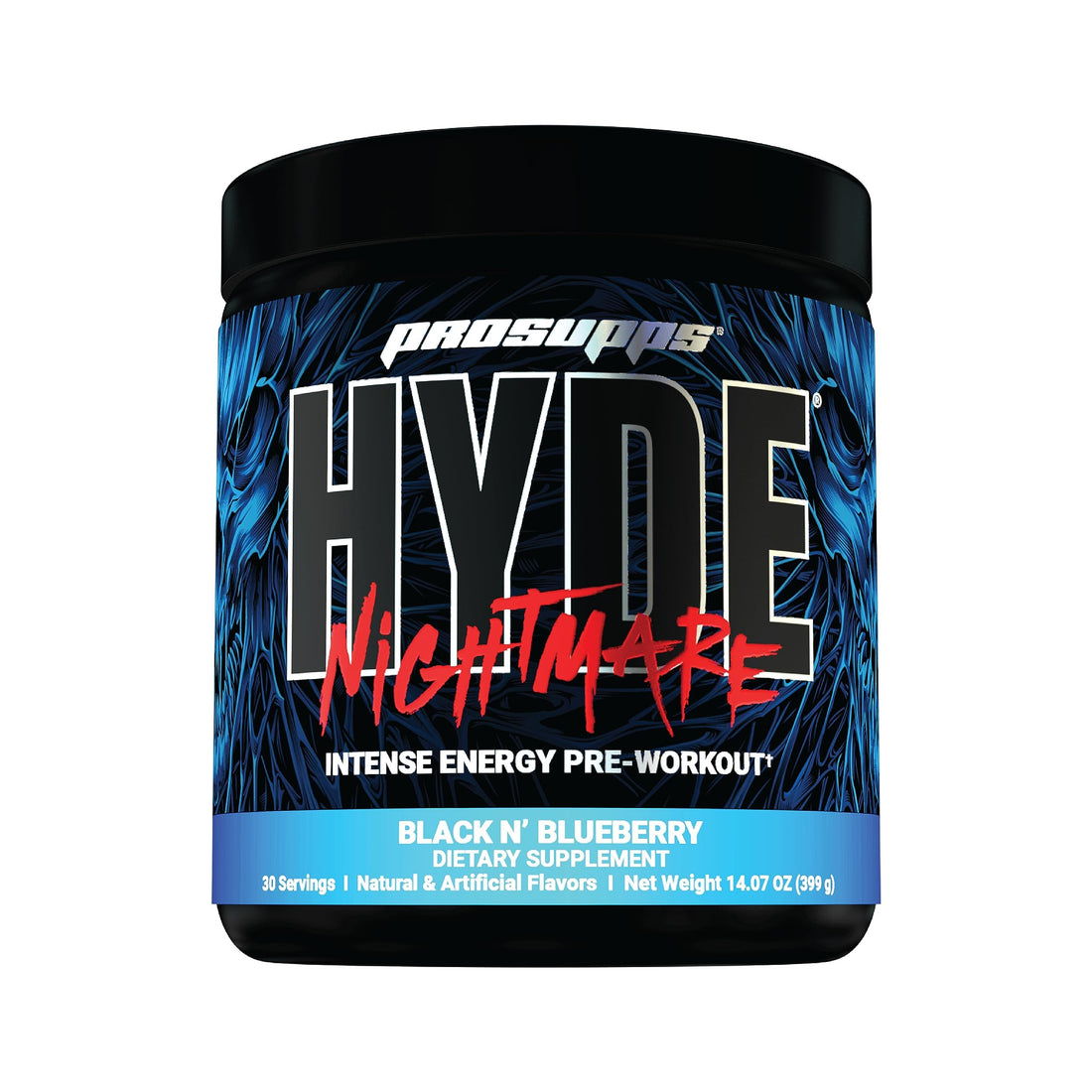 PROSUPPS Hyde Nightmare Pre-Workout Powder Energy Drink - Intense Energy, Mental PROSUPPS buy supplements canada