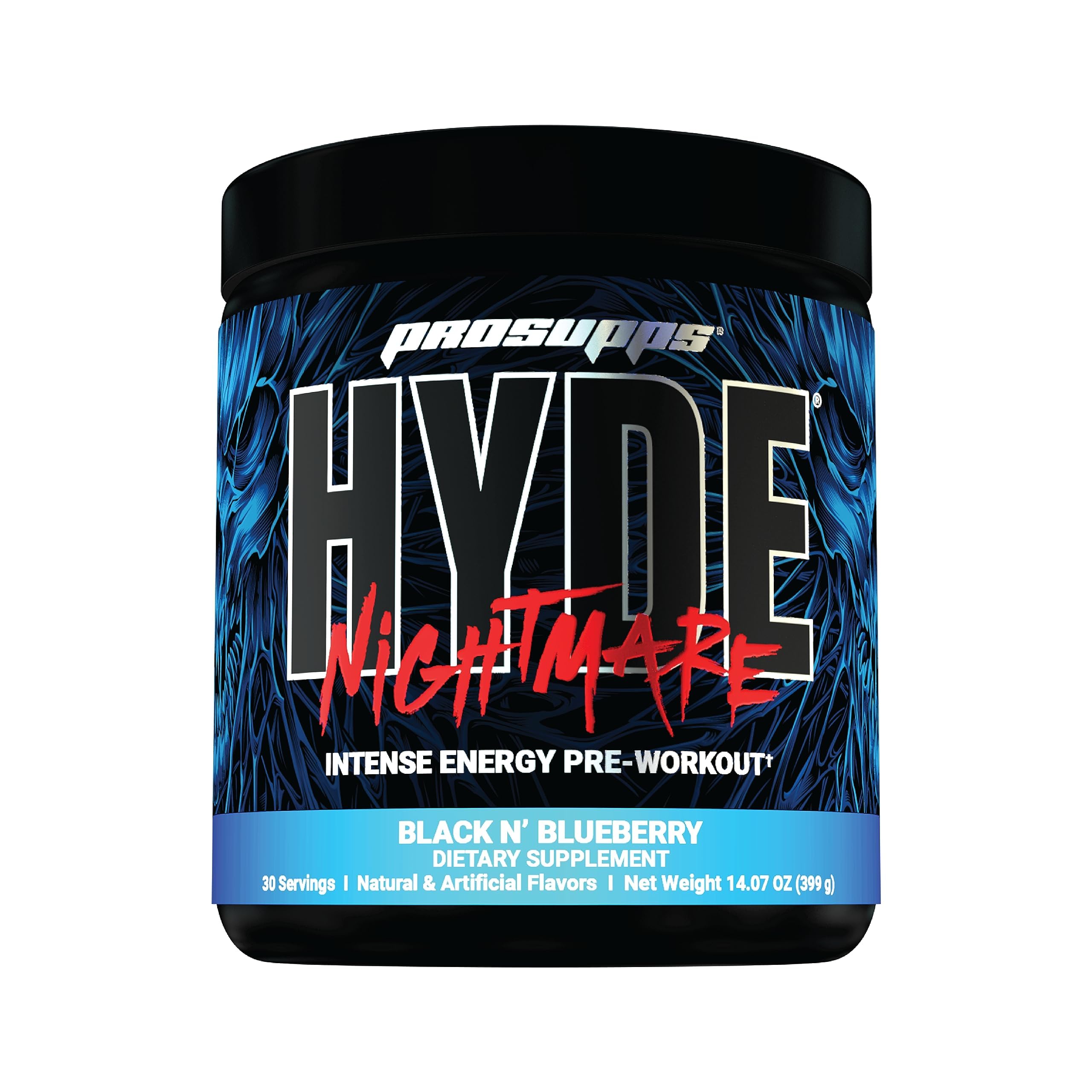 PROSUPPS Hyde Nightmare Pre-Workout Powder Energy Drink - Intense Energy, Mental PROSUPPS buy supplements canada