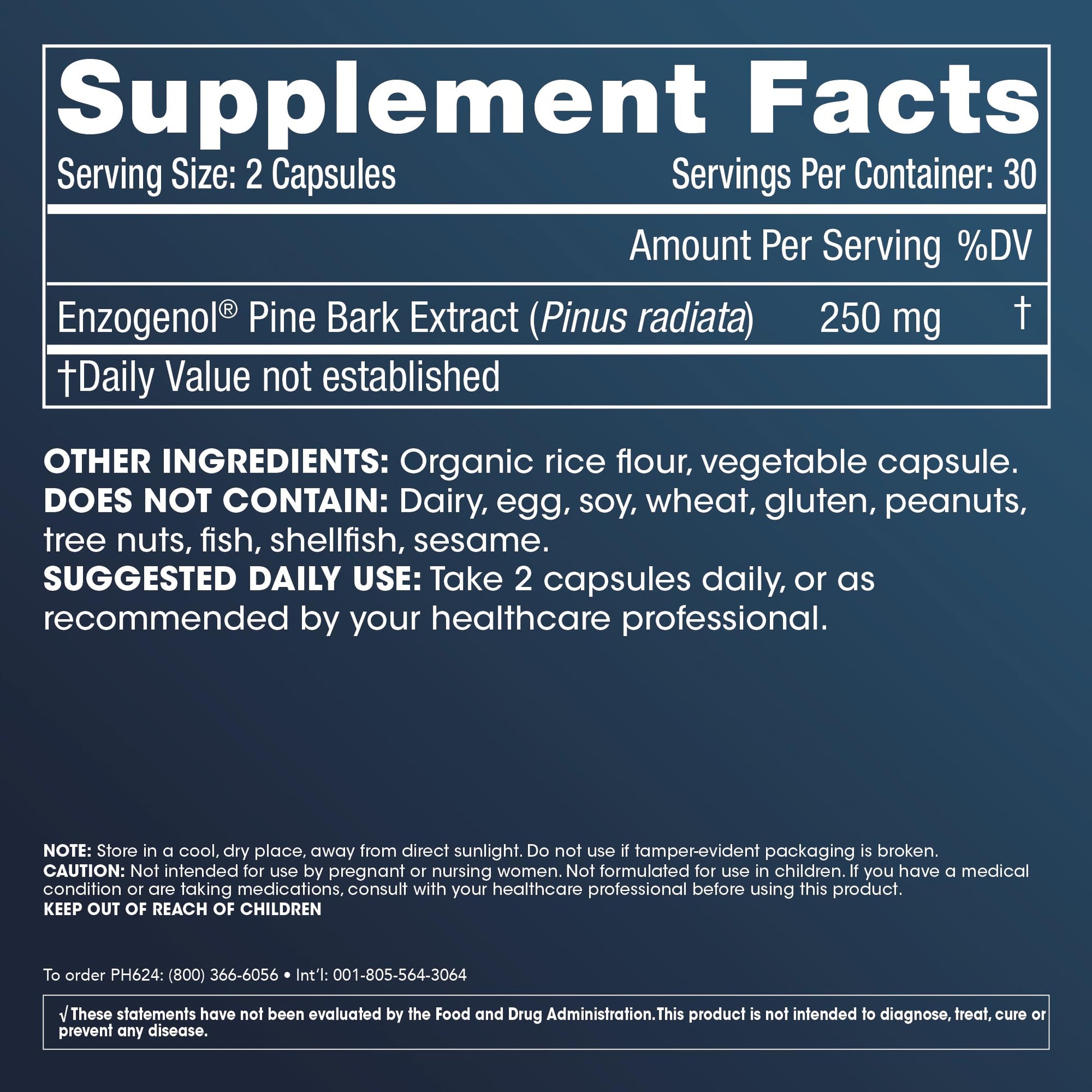 ProHealth Enzogenol Pine Bark Extract | 60 Capsules | New Zealand Sourced Antioxidant Support | Triple 3rd Party Tested, GMP Manufactured in The USA ProHealth buy supplements canada
