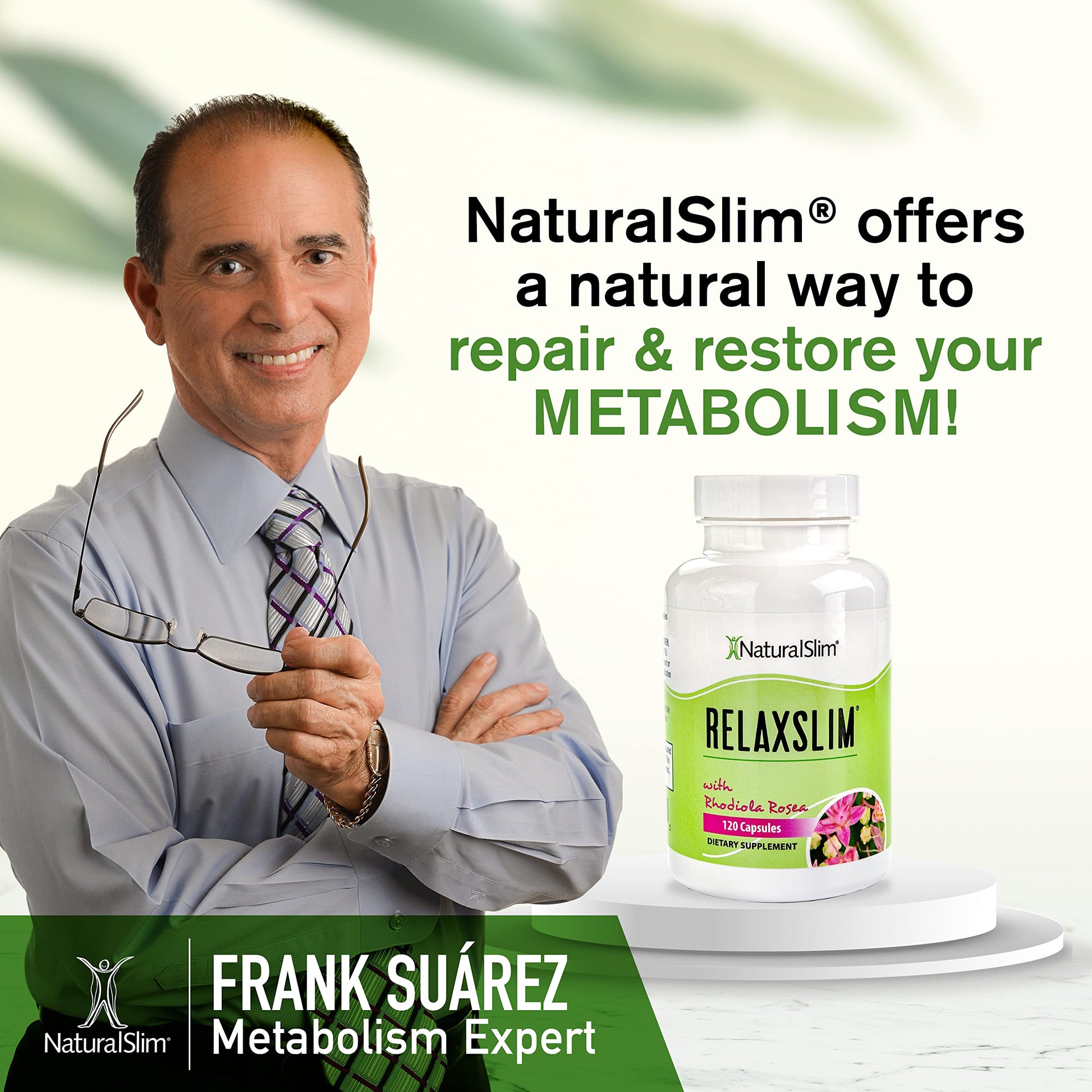 Naturalslim Relaxslim for Metabolism, Helps Control Appetite, Fat & Stress Support - Adaptogen Supplements NaturalSlim buy supplements canada