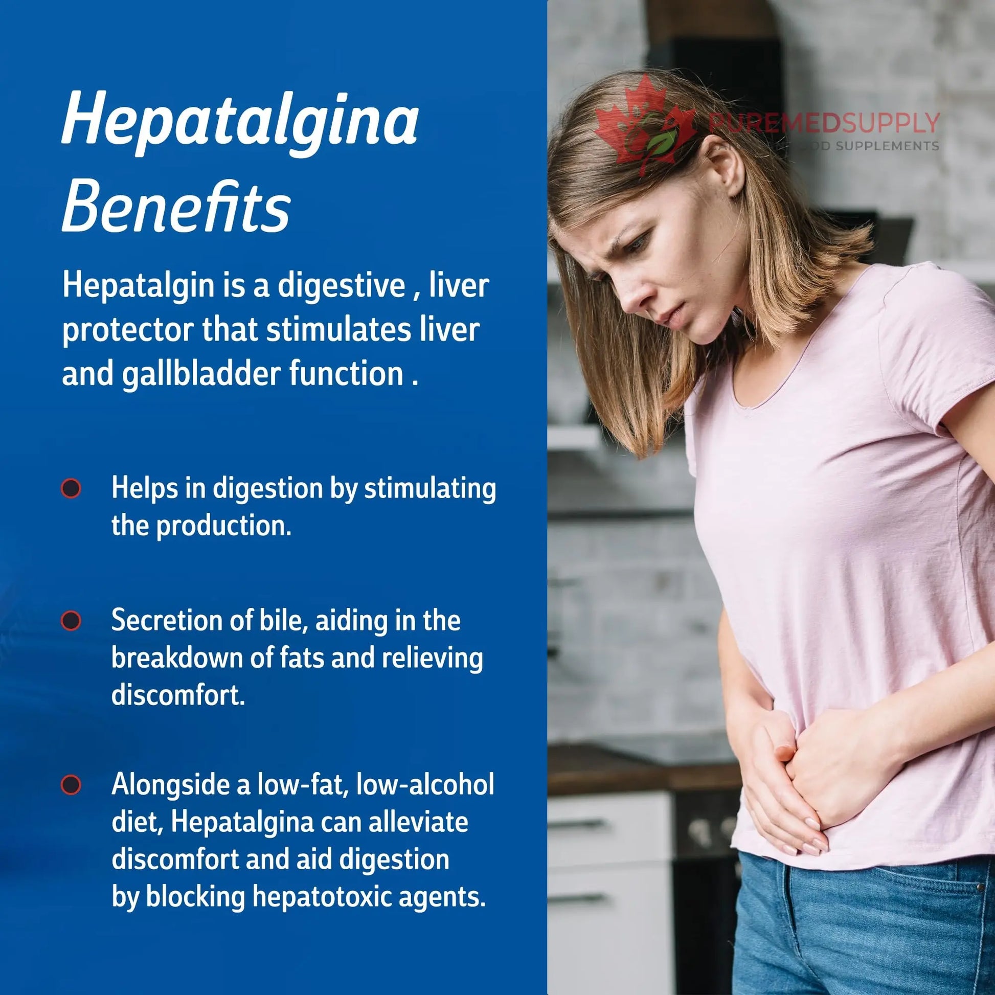Hepatalgina Liver Support Digestive Protector - Liquid Herbal Supplement with Artichoke Extract for Liver Cleanse Detox & Repair - Liver Detox Cleanse Drops with Mint, Boldo & Carrot - 120 ml Hepatalgina buy supplements canada